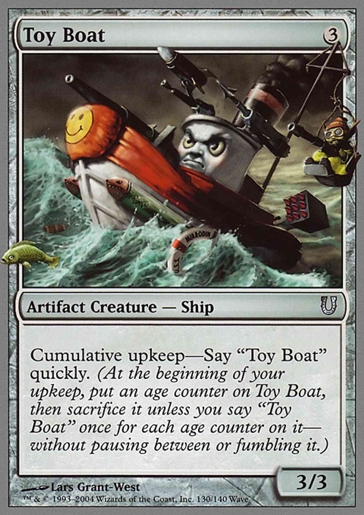 Toy Boat magic card front