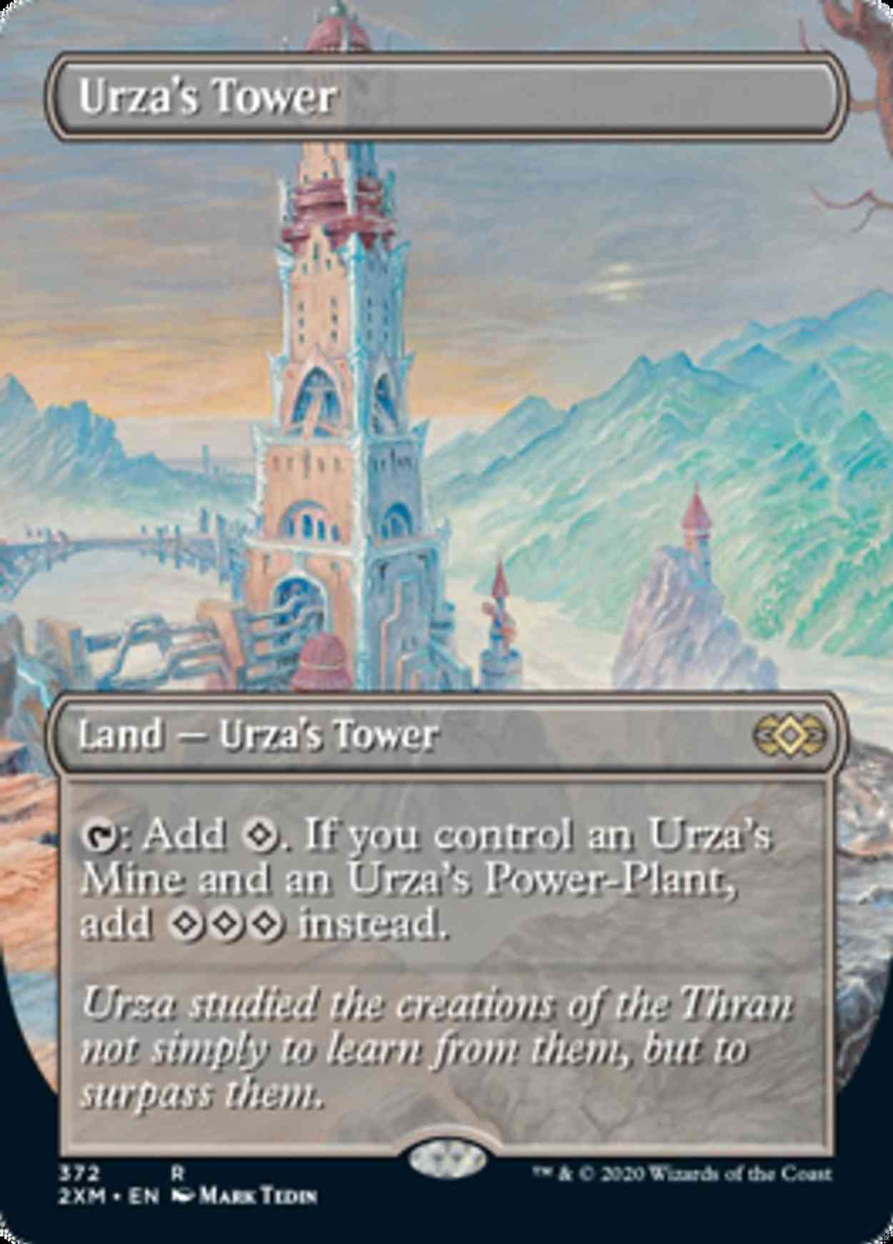 Urza's Tower (Borderless) magic card front
