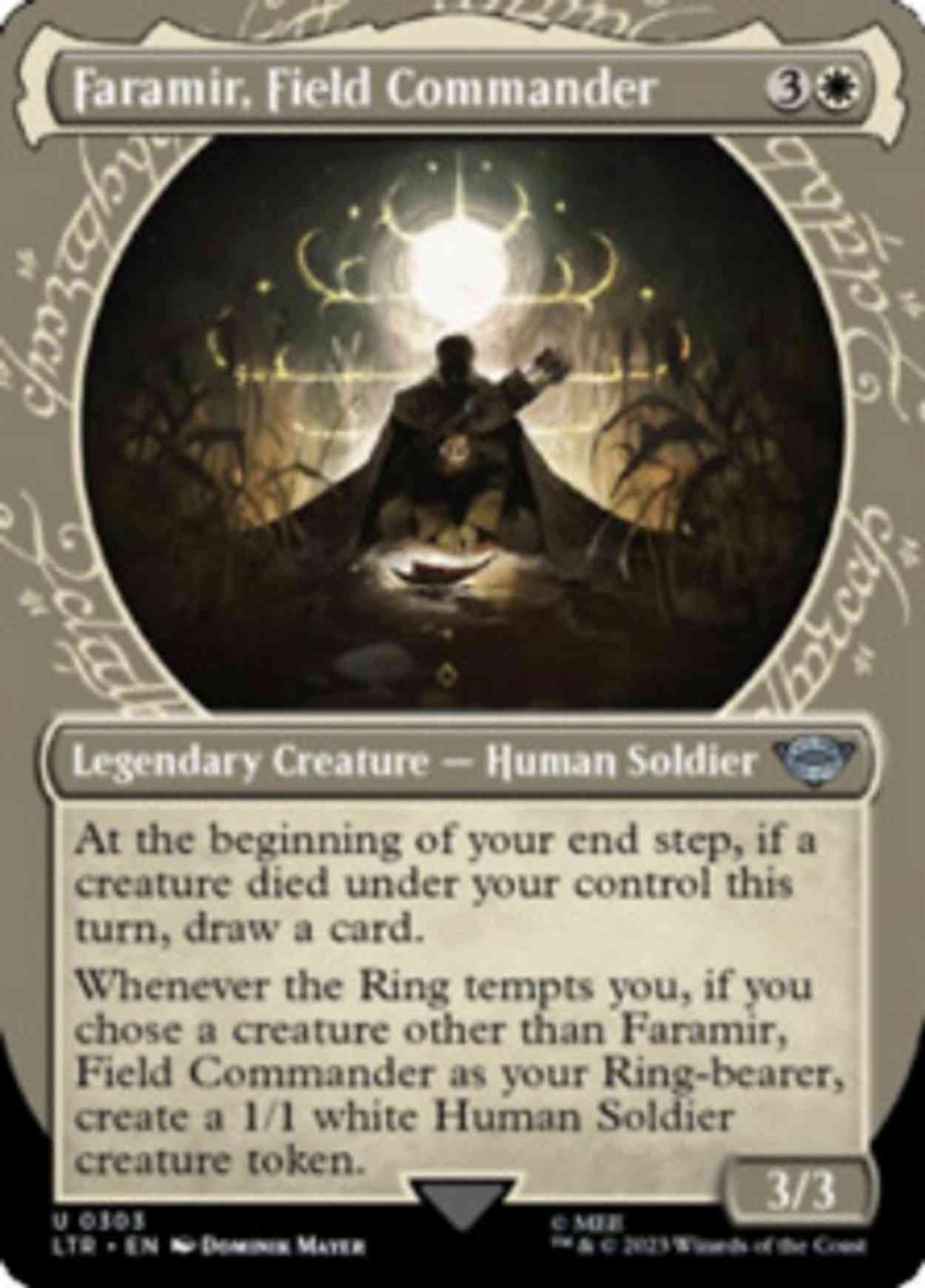 Faramir, Field Commander (Showcase) magic card front