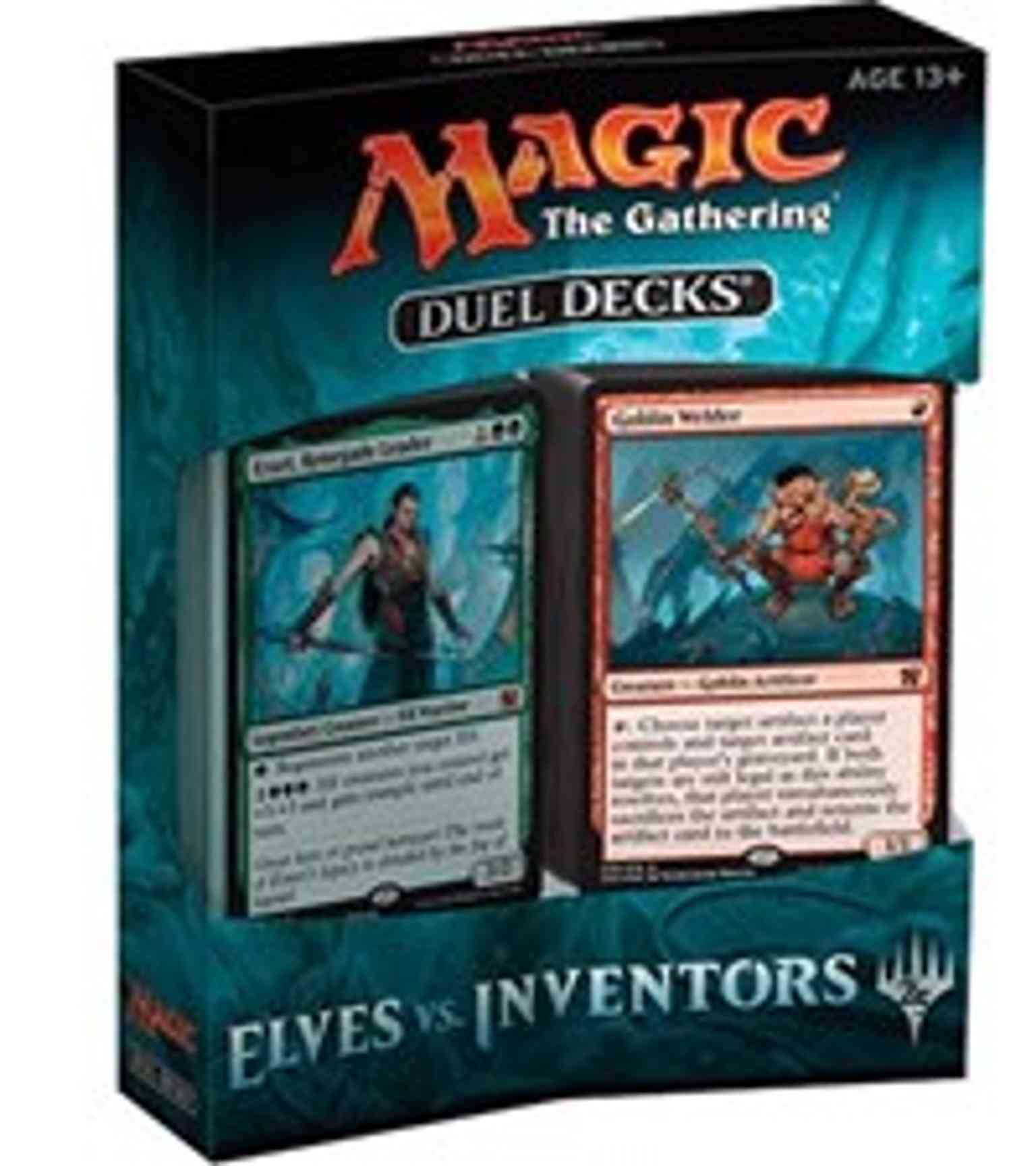 Duel Decks: Elves vs. Inventors - Box Set magic card front