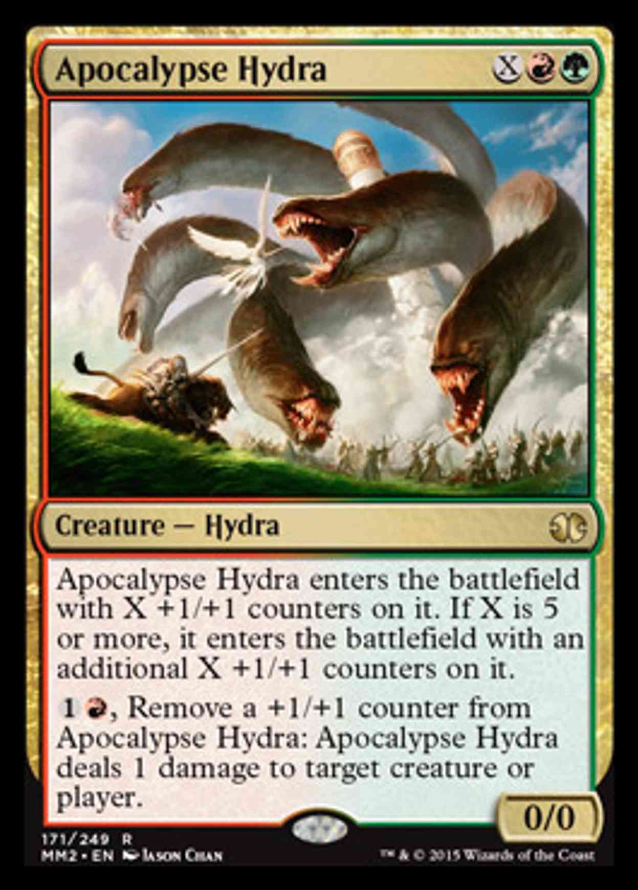 Apocalypse Hydra magic card front