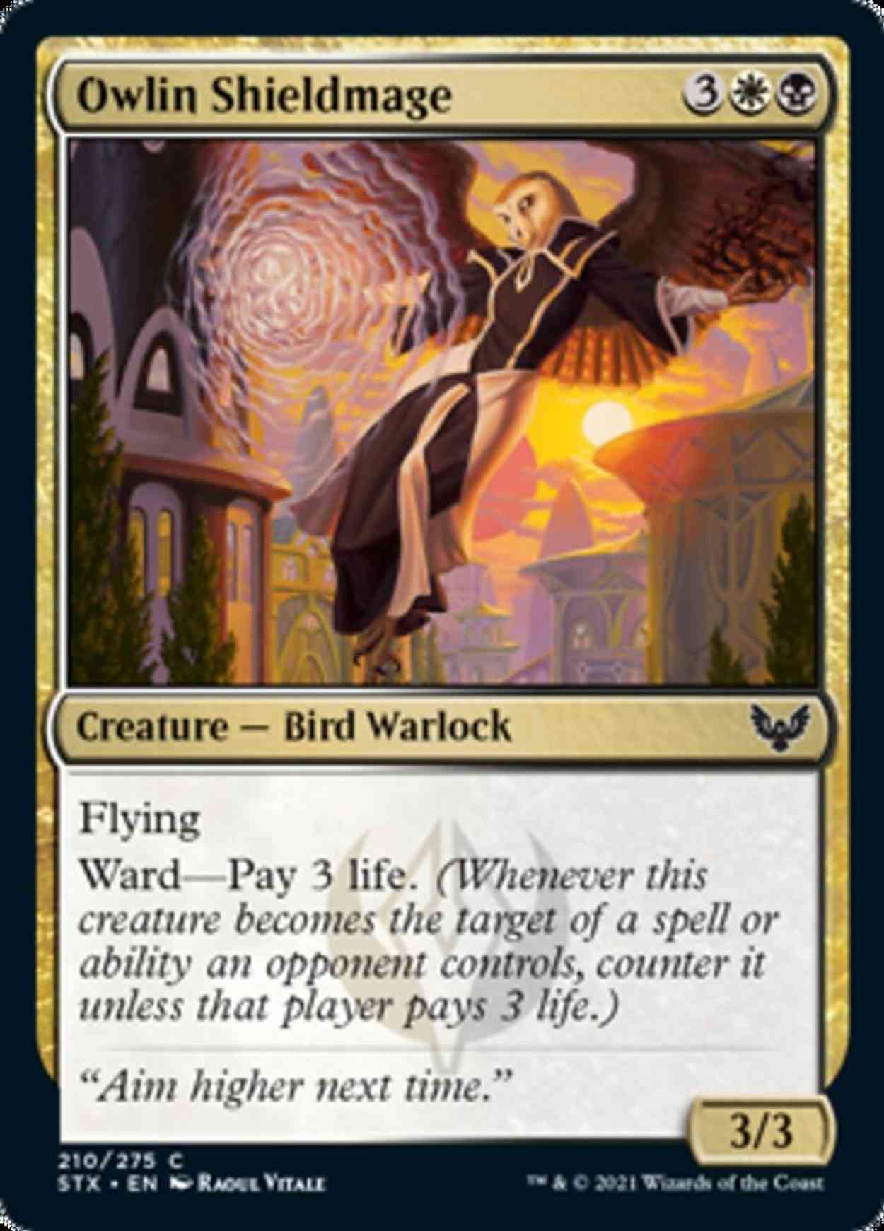 Owlin Shieldmage magic card front