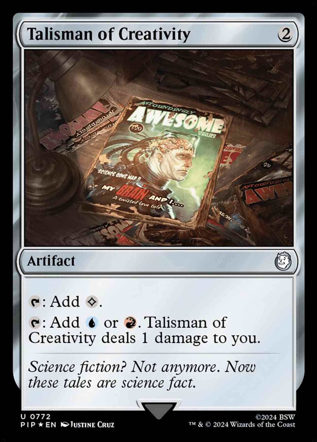 Talisman of Creativity (Surge Foil) magic card front