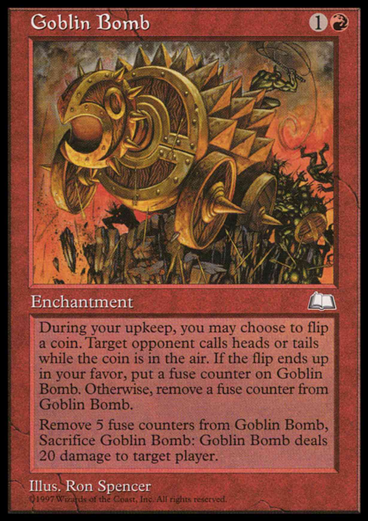 Goblin Bomb magic card front