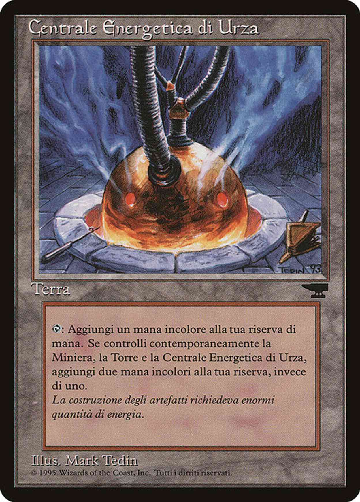 Urza's Power Plant (Sphere) (Italian) - "Centrale Energetica di Urza" magic card front