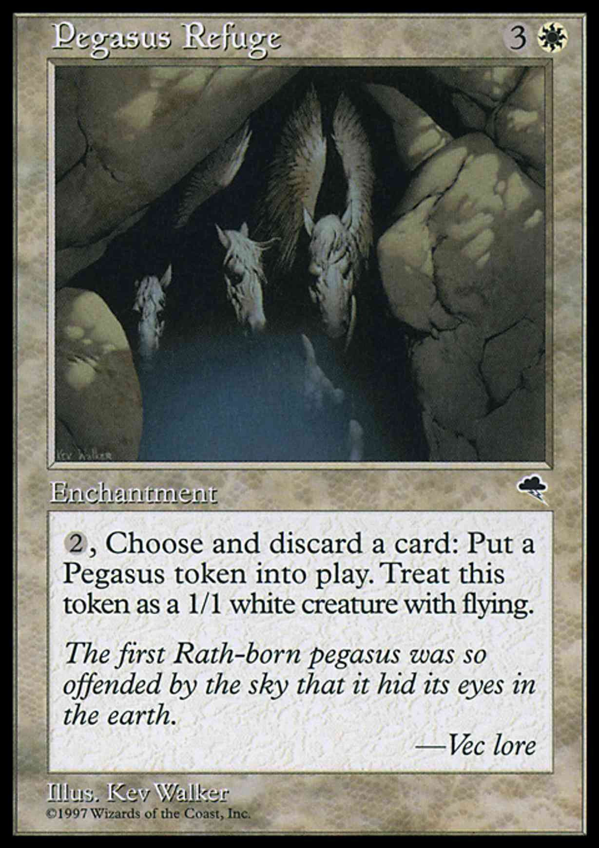Pegasus Refuge magic card front