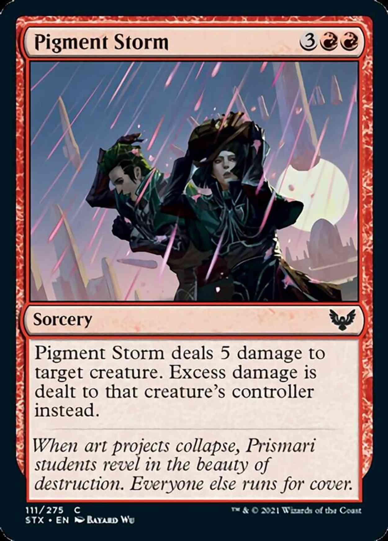 Pigment Storm magic card front