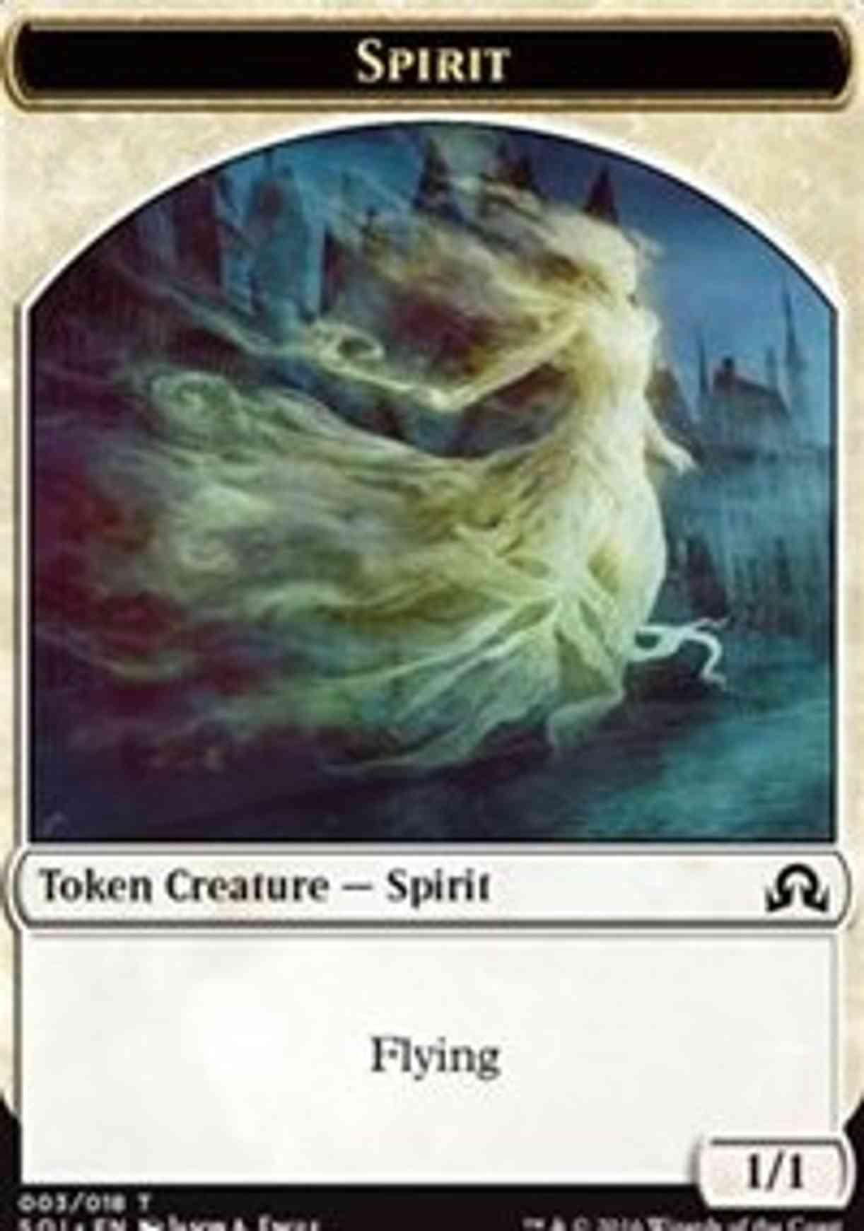 Spirit Token magic card front