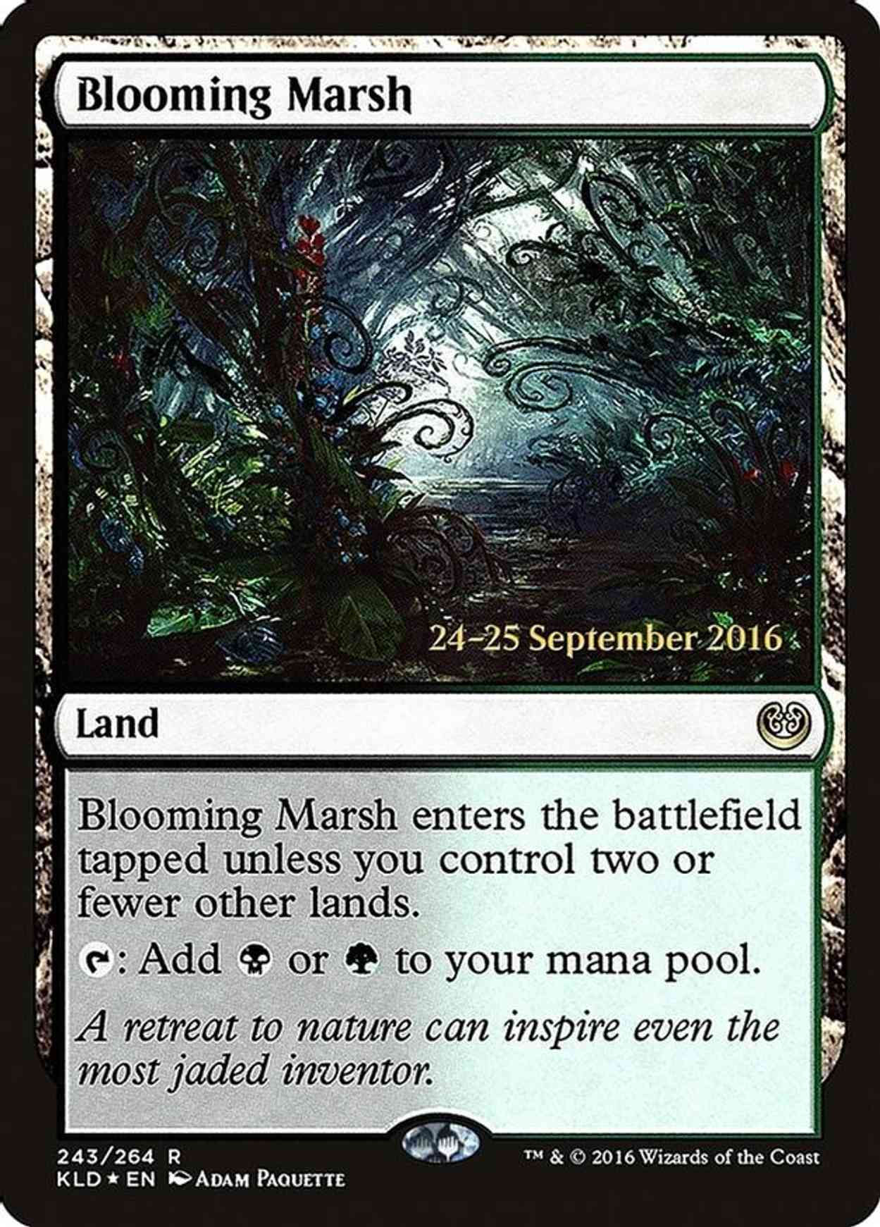 Blooming Marsh (KLD) magic card front