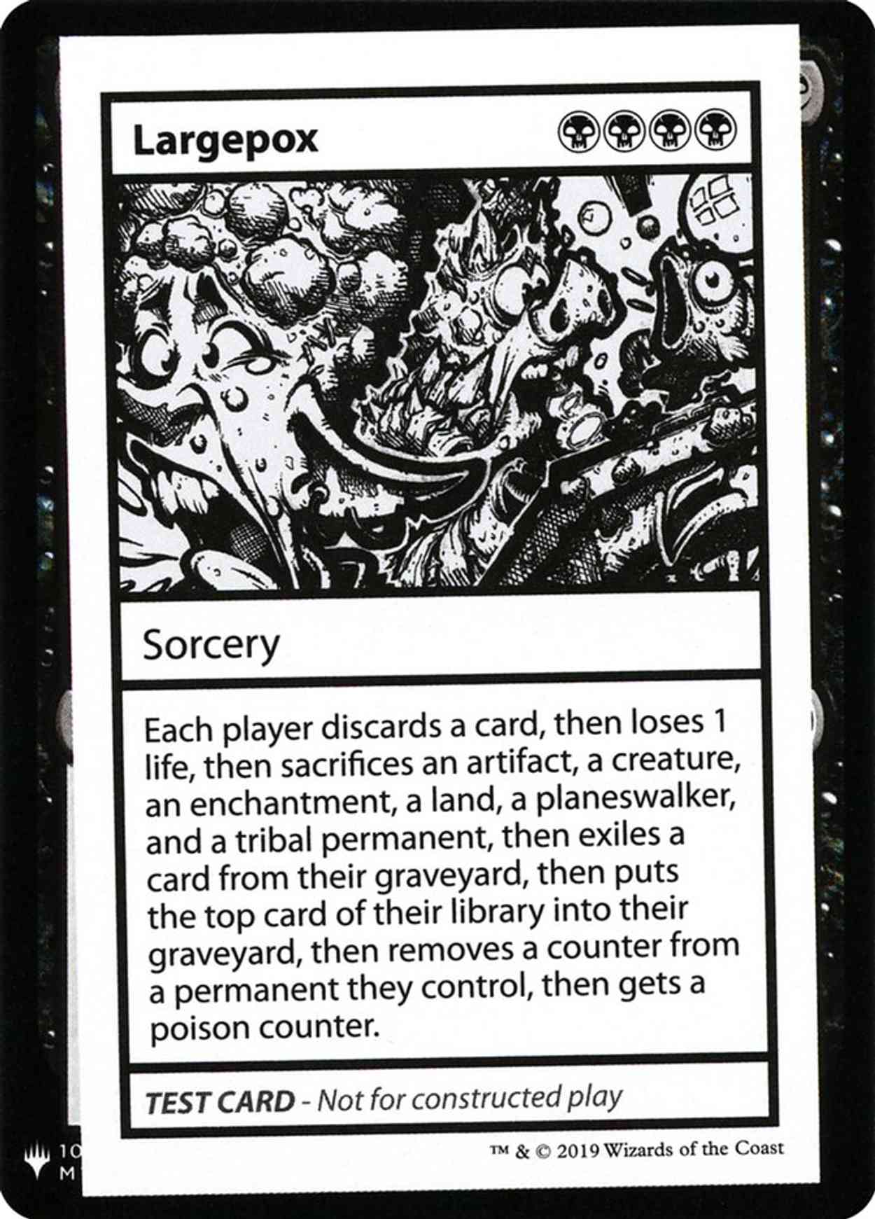 Largepox magic card front