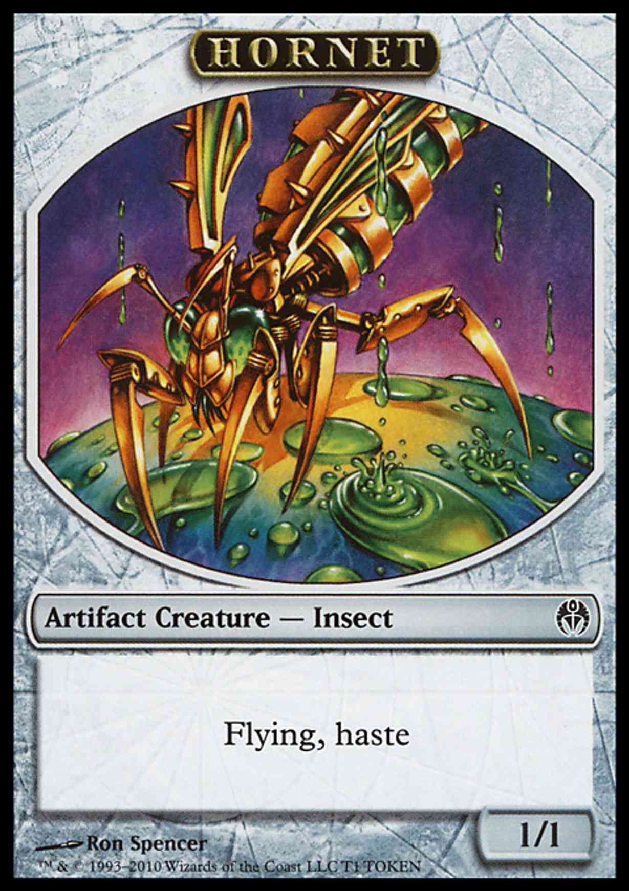 Hornet Token magic card front