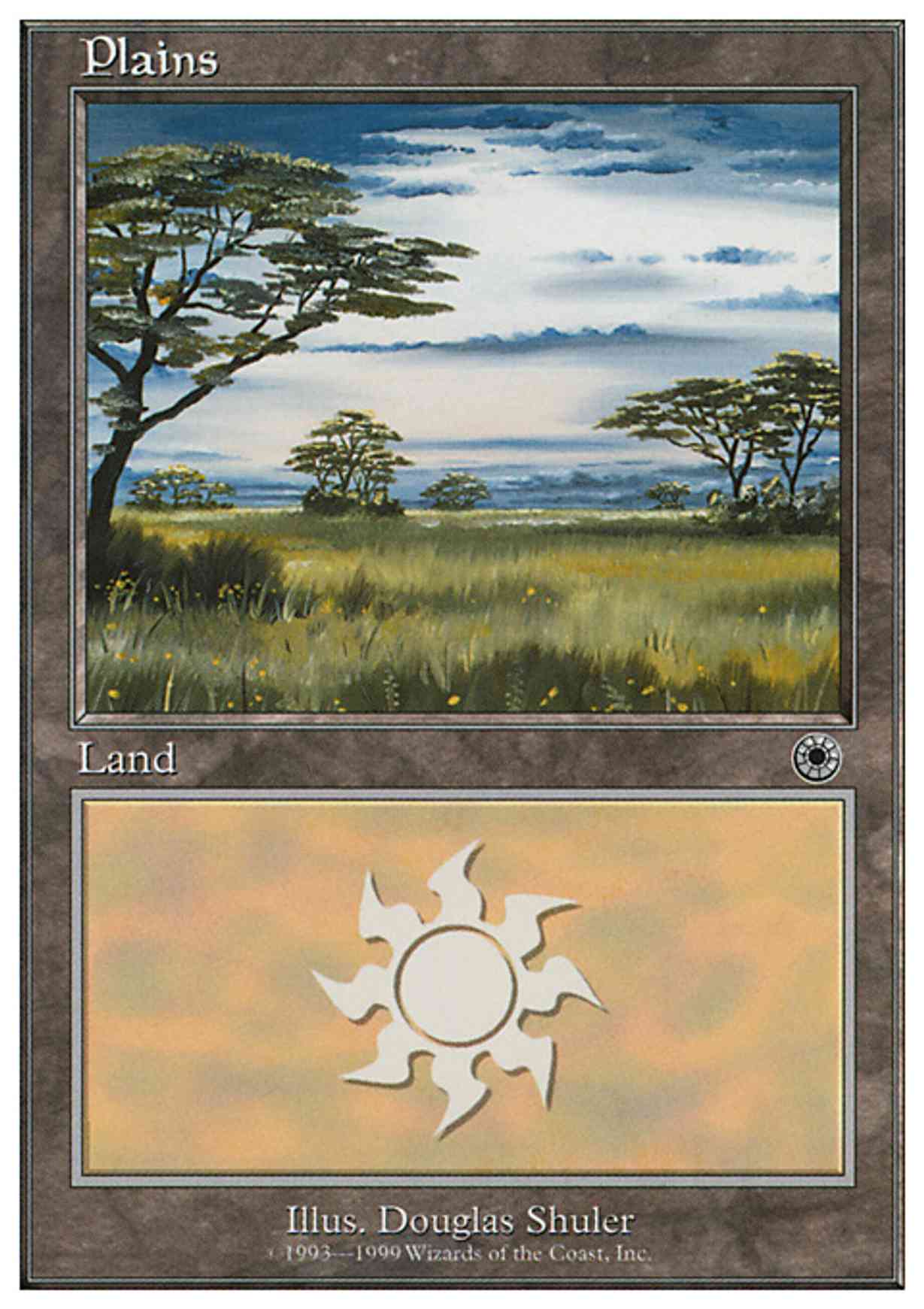 Plains (127) magic card front