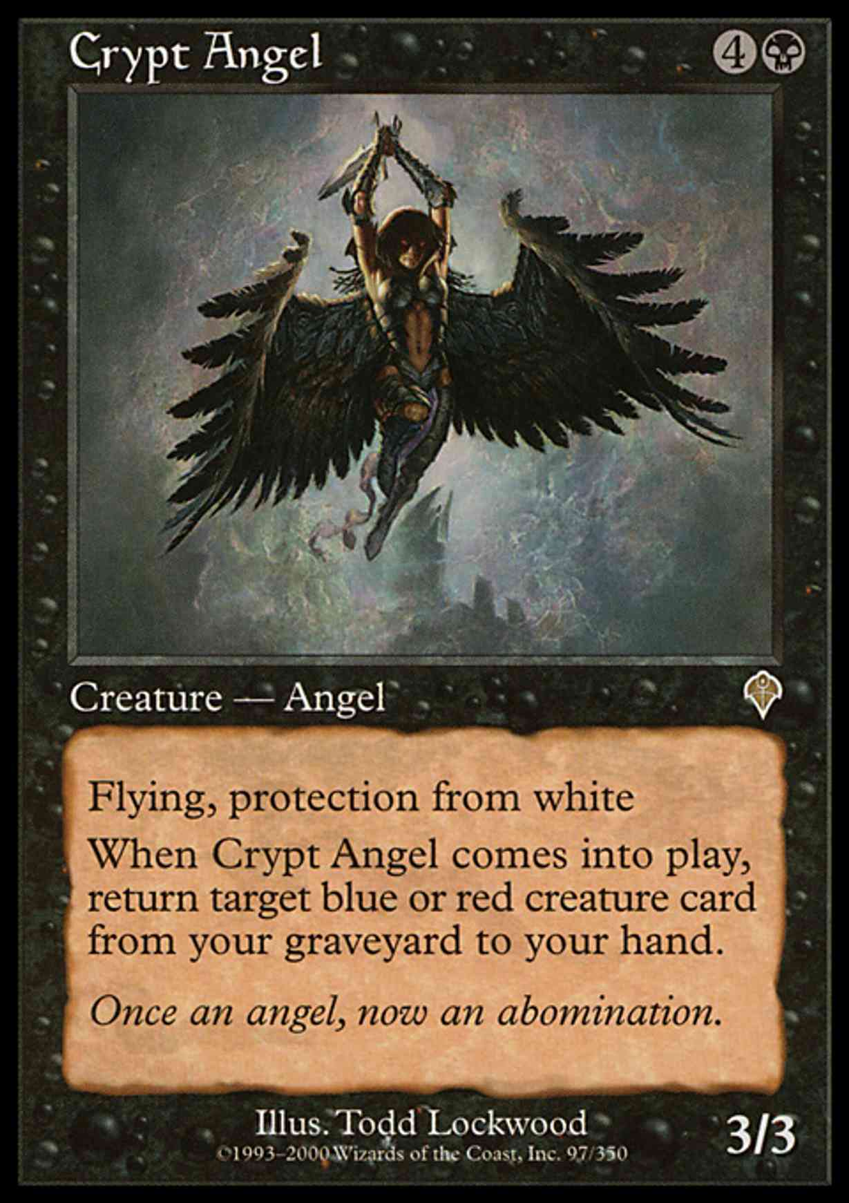 Crypt Angel magic card front