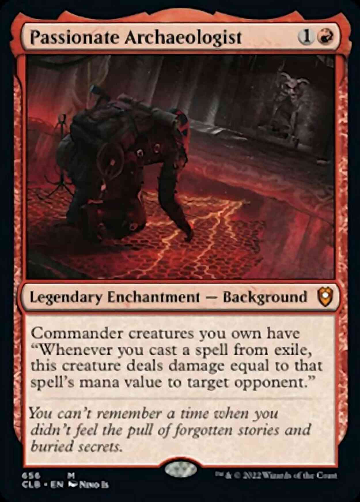 Passionate Archaeologist magic card front