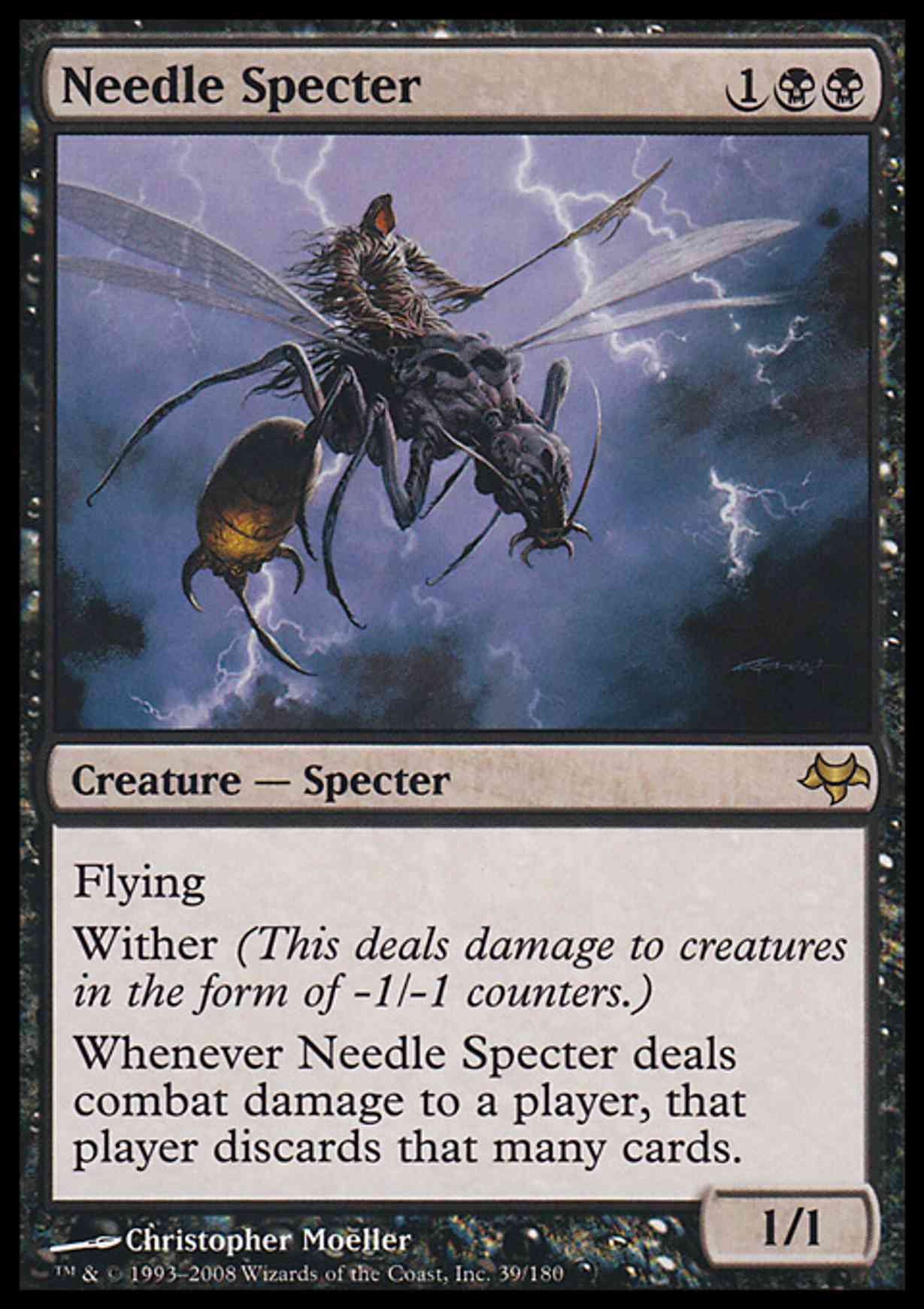 Needle Specter magic card front