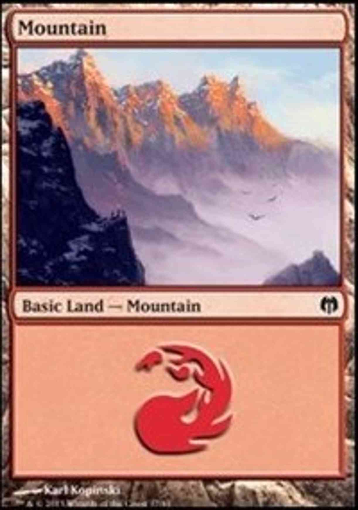 Mountain (37) magic card front