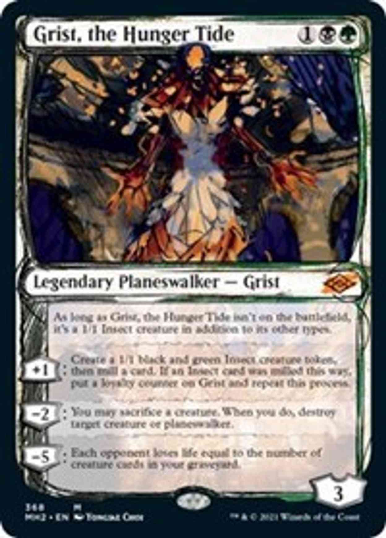 Grist, the Hunger Tide (Showcase) magic card front
