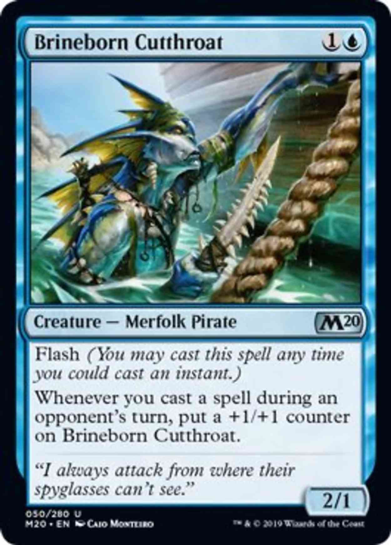 Brineborn Cutthroat magic card front