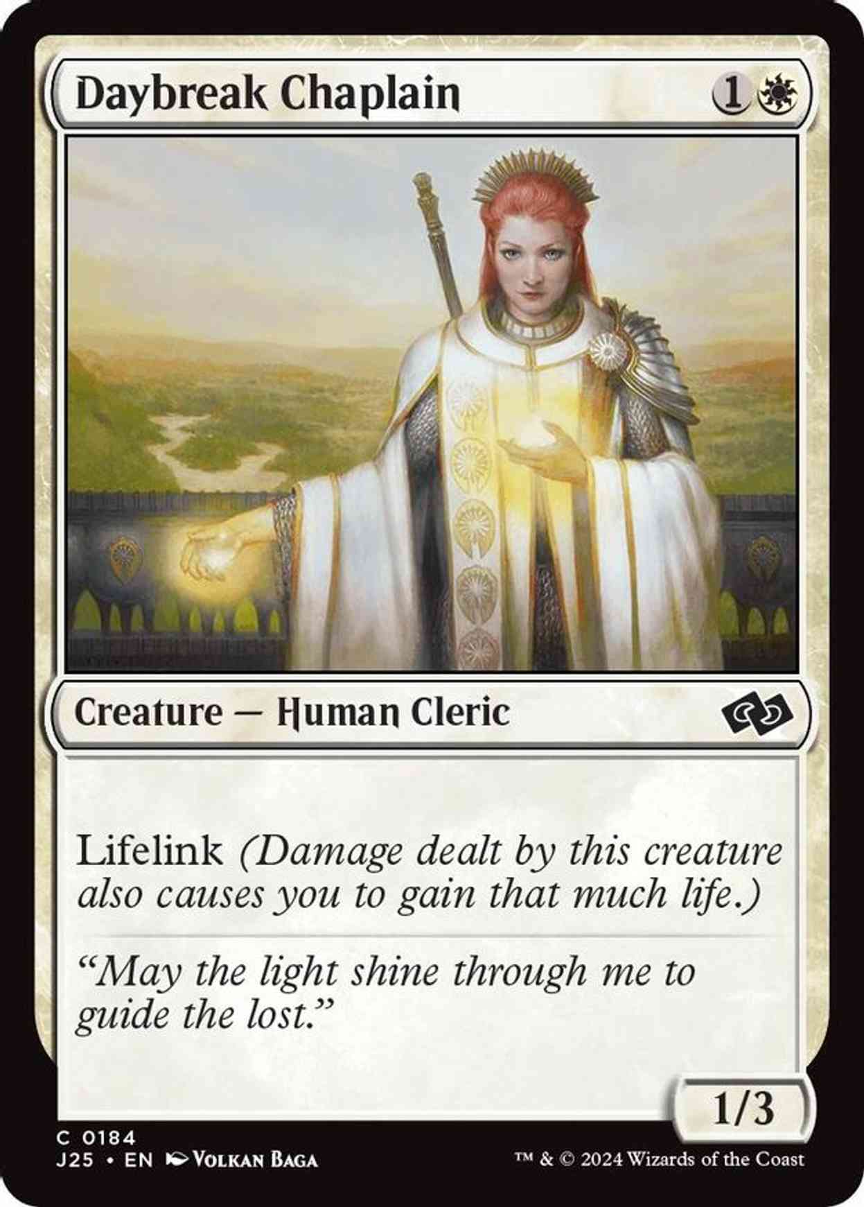 Daybreak Chaplain magic card front