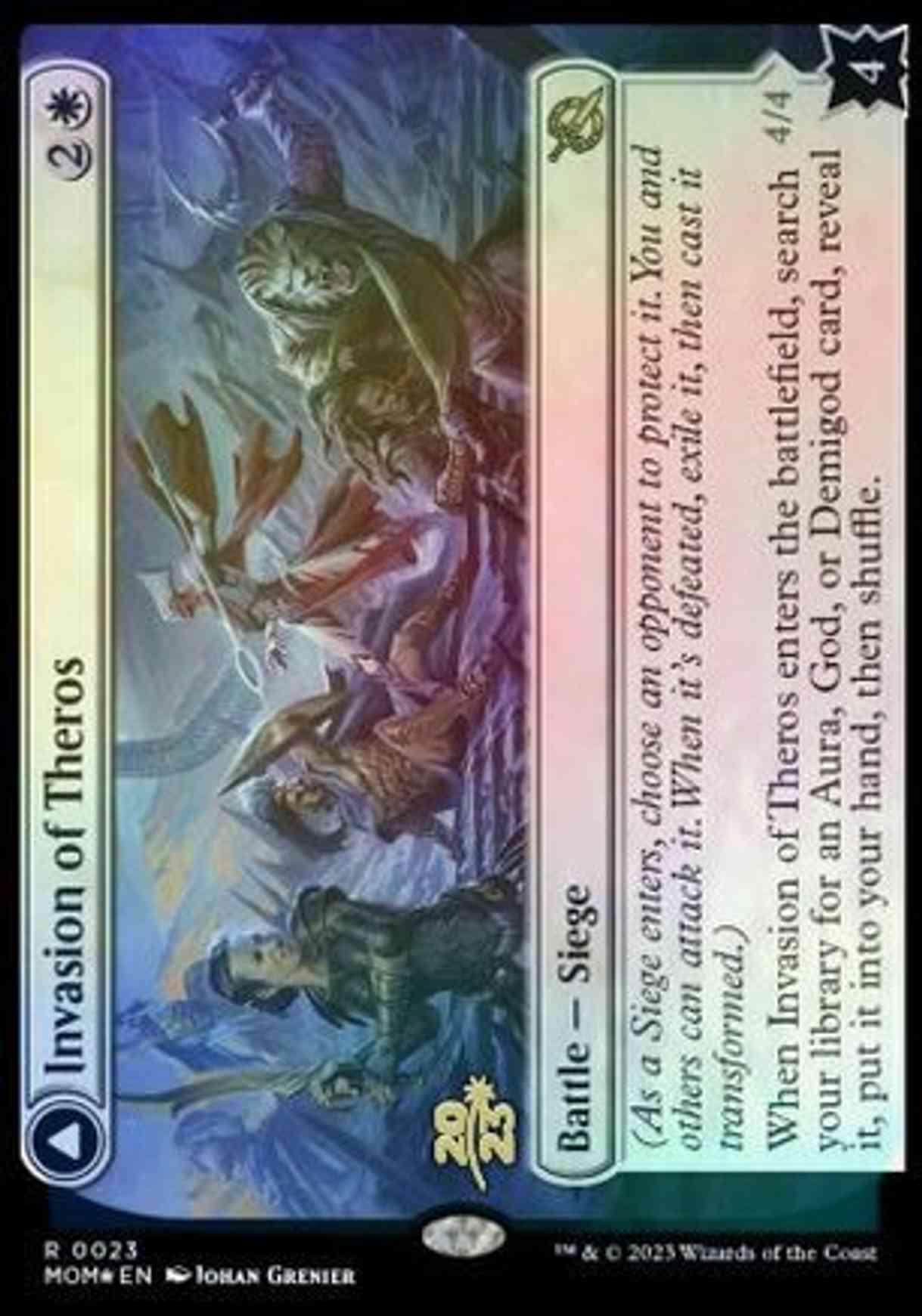 Invasion of Theros magic card front