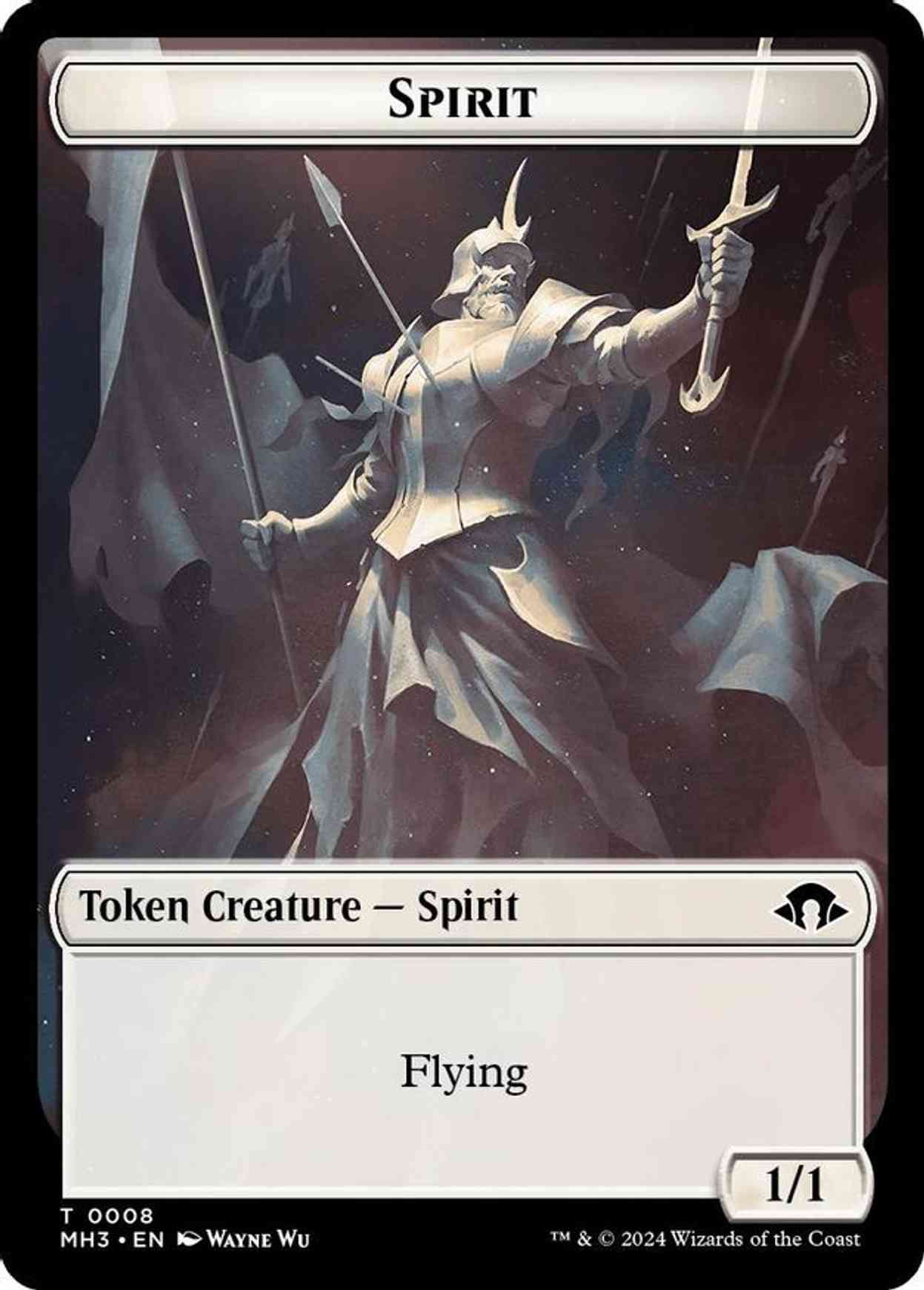 Spirit Token (0008) magic card front