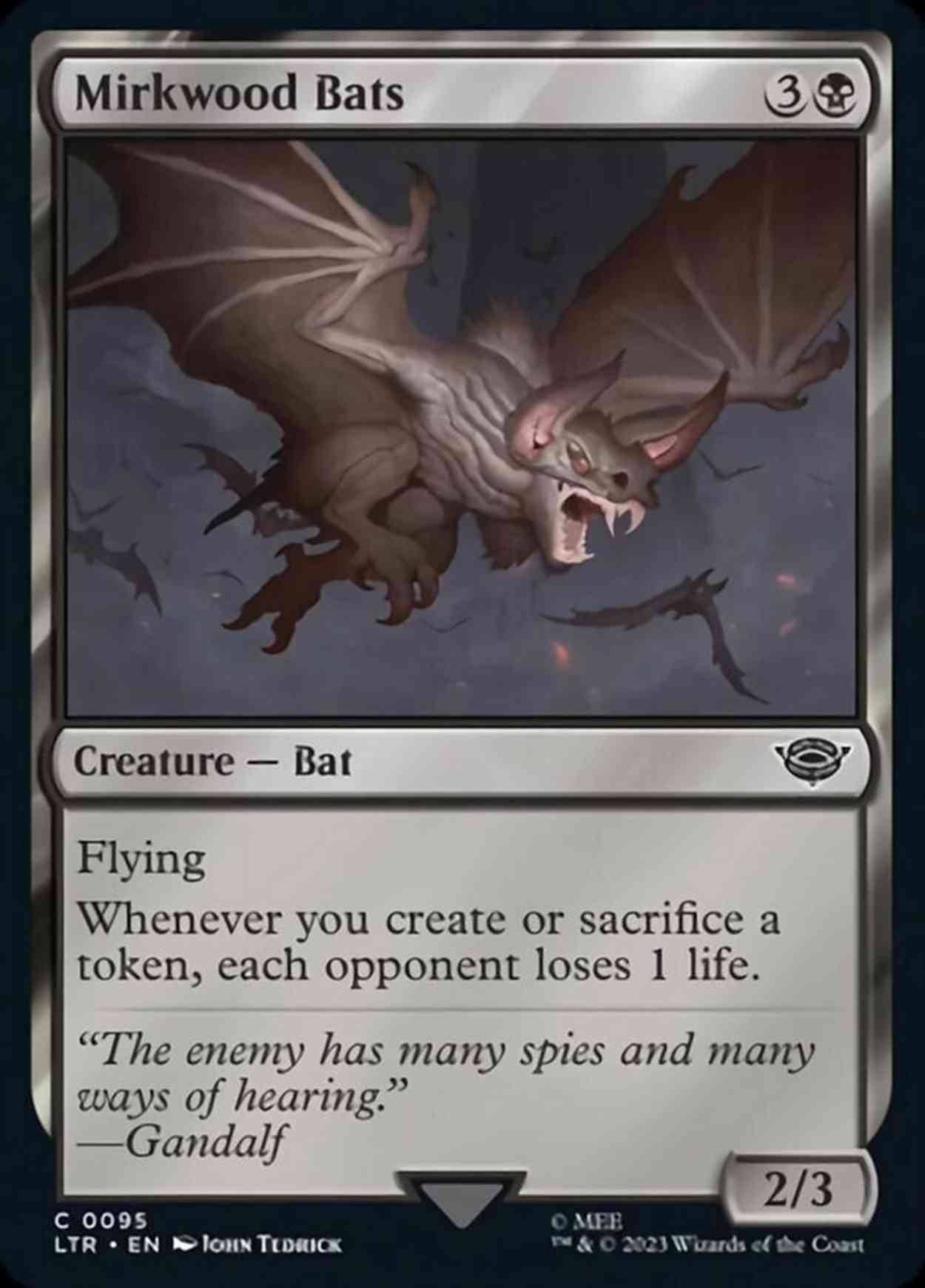 Mirkwood Bats magic card front