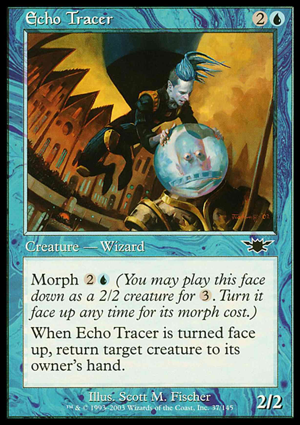 Echo Tracer magic card front