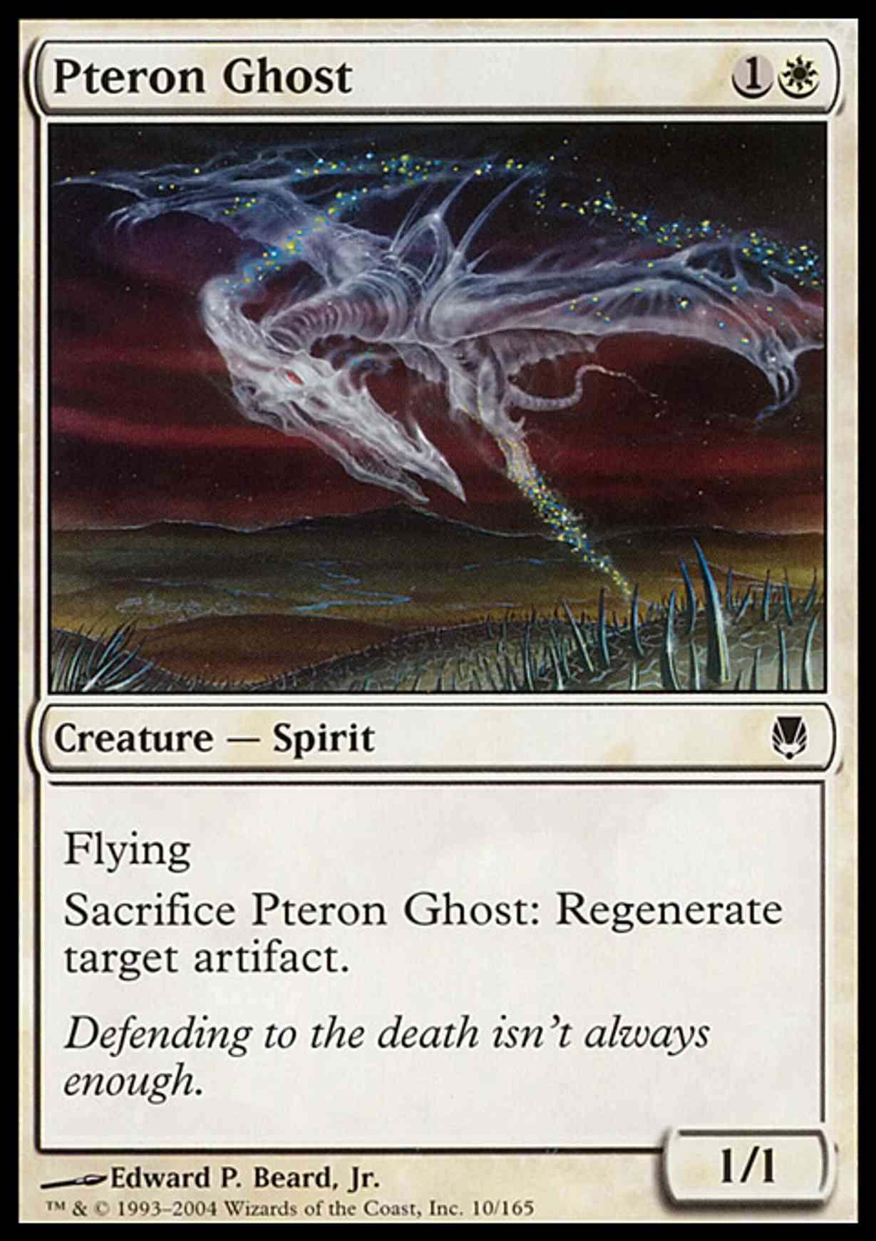 Pteron Ghost magic card front