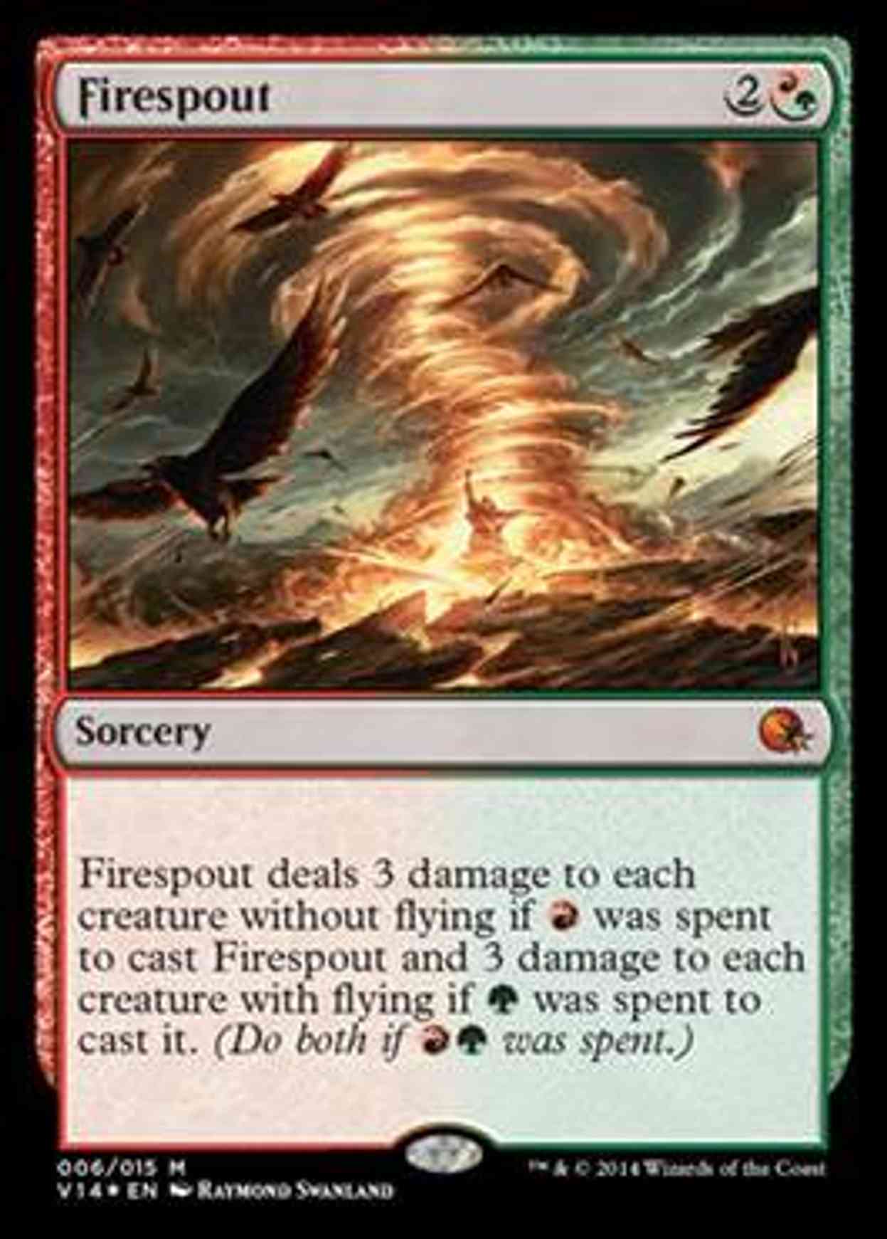 Firespout magic card front