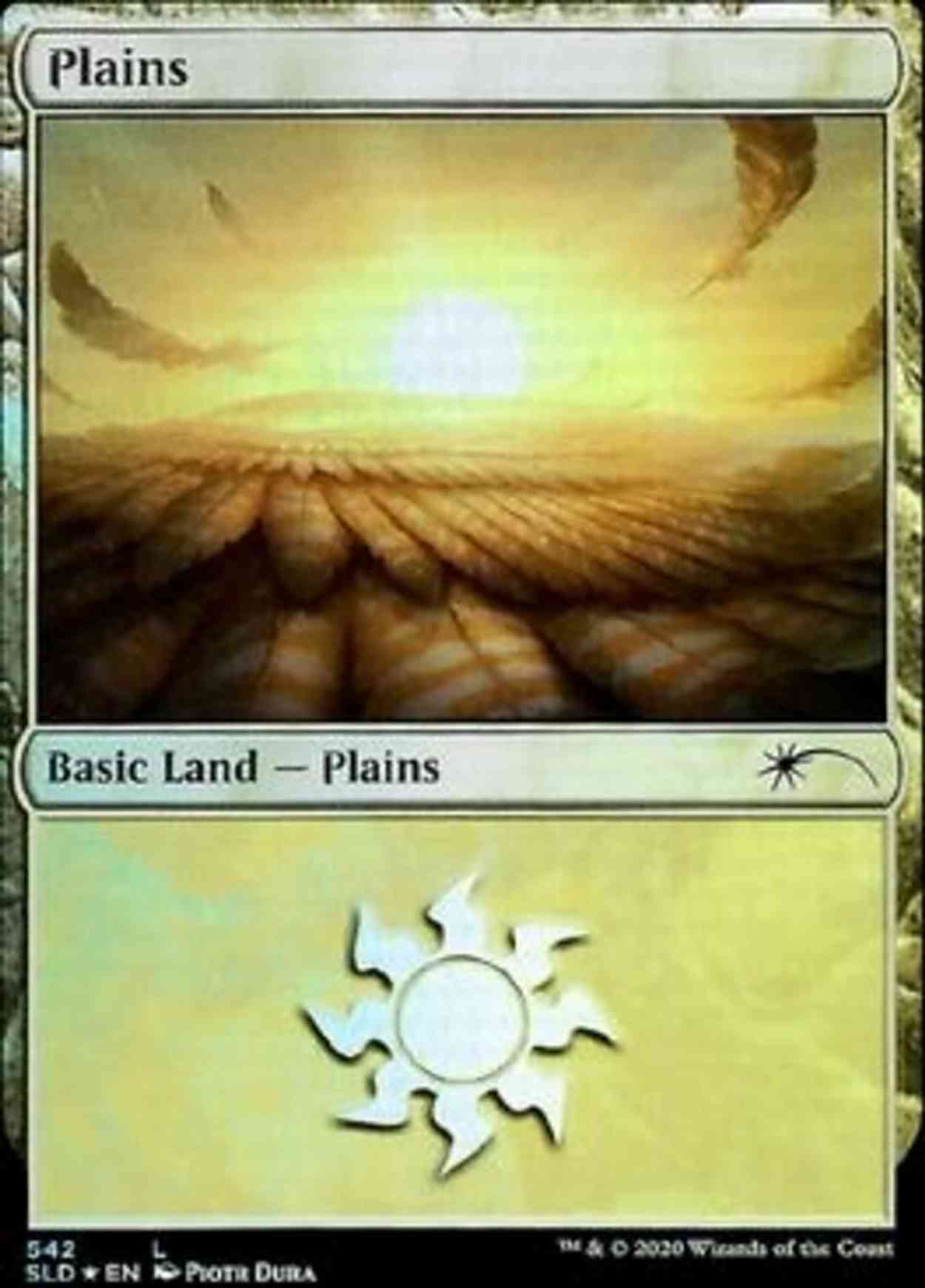 Plains (542) magic card front
