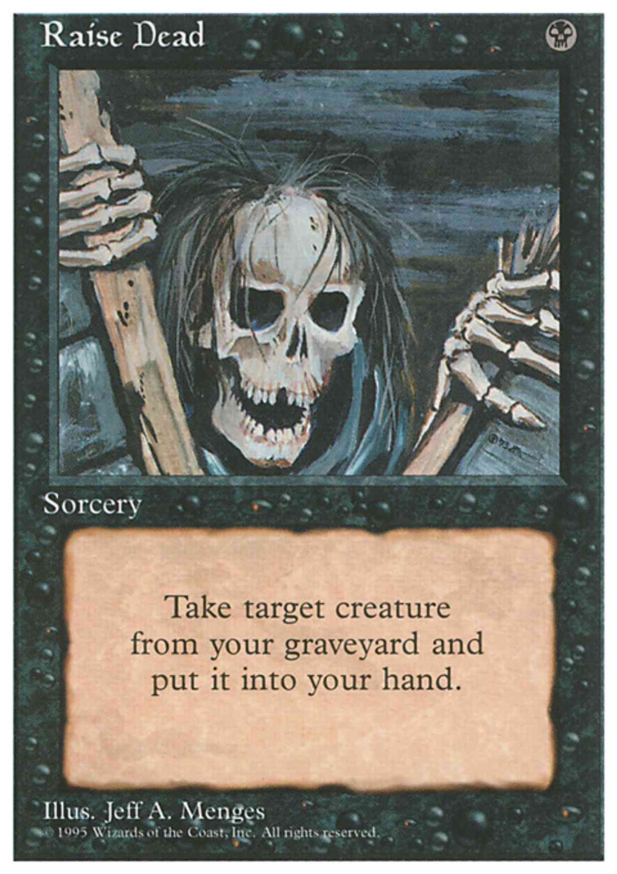 Raise Dead magic card front