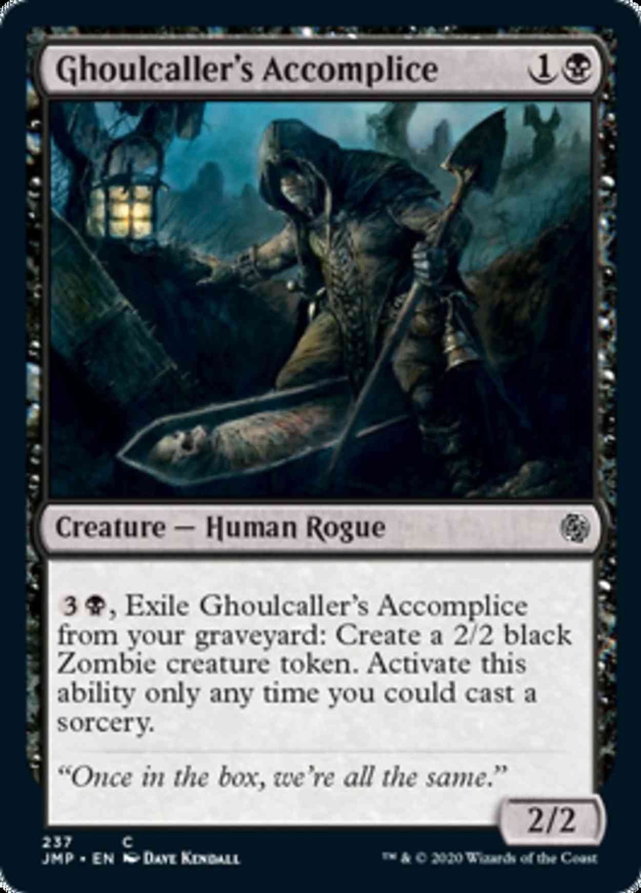 Ghoulcaller's Accomplice magic card front