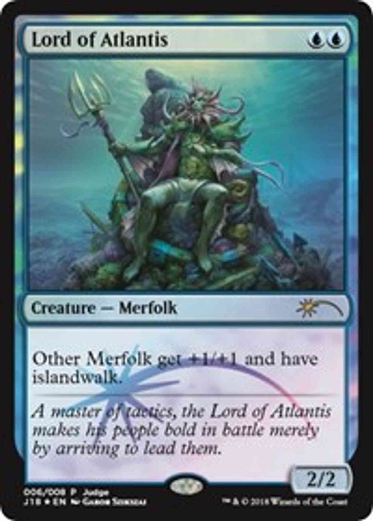 Lord of Atlantis (J18) magic card front