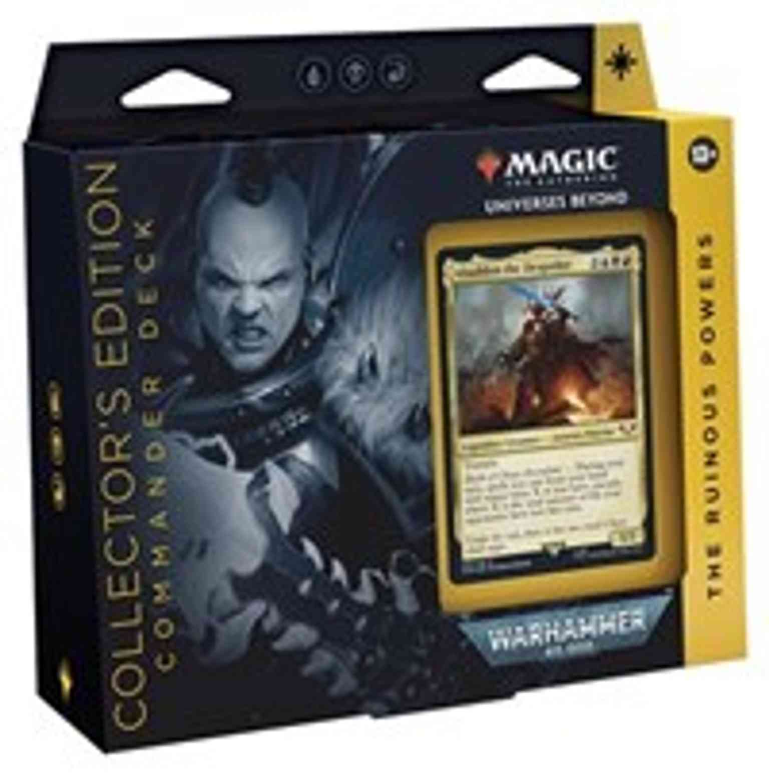 Universes Beyond: Warhammer 40,000 - The Ruinous Powers Commander Deck (Collector's Edition) magic card front