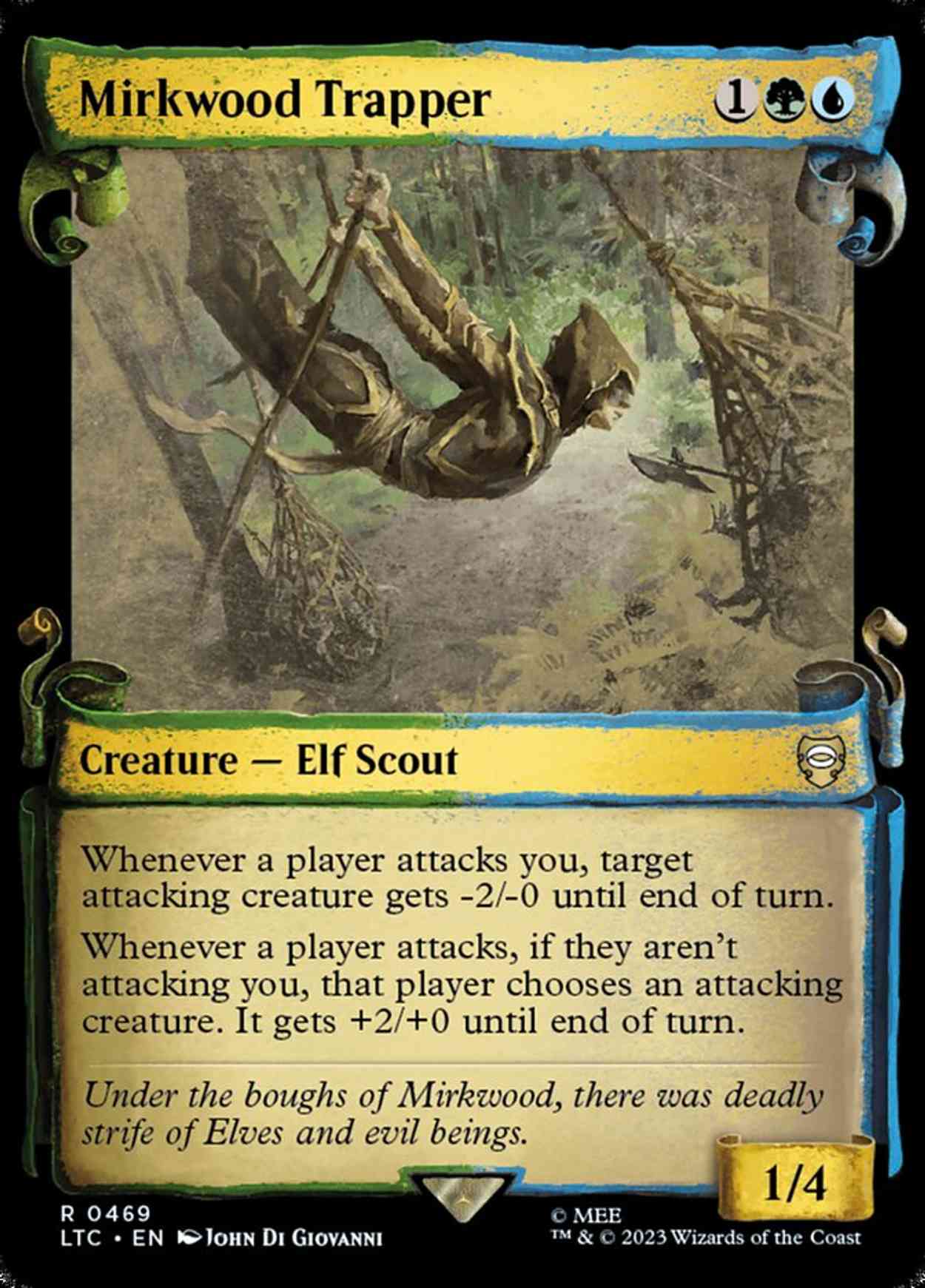 Mirkwood Trapper (Showcase Scrolls) magic card front