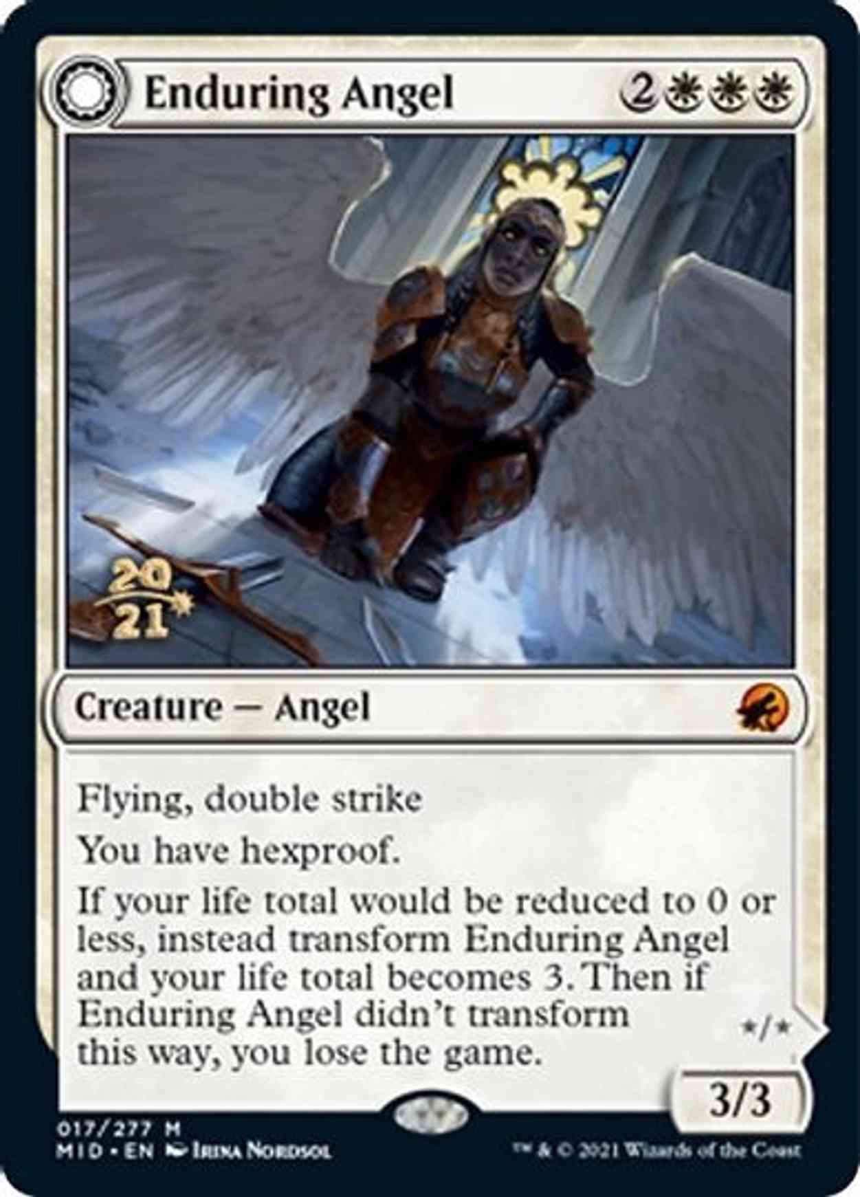 Enduring Angel magic card front