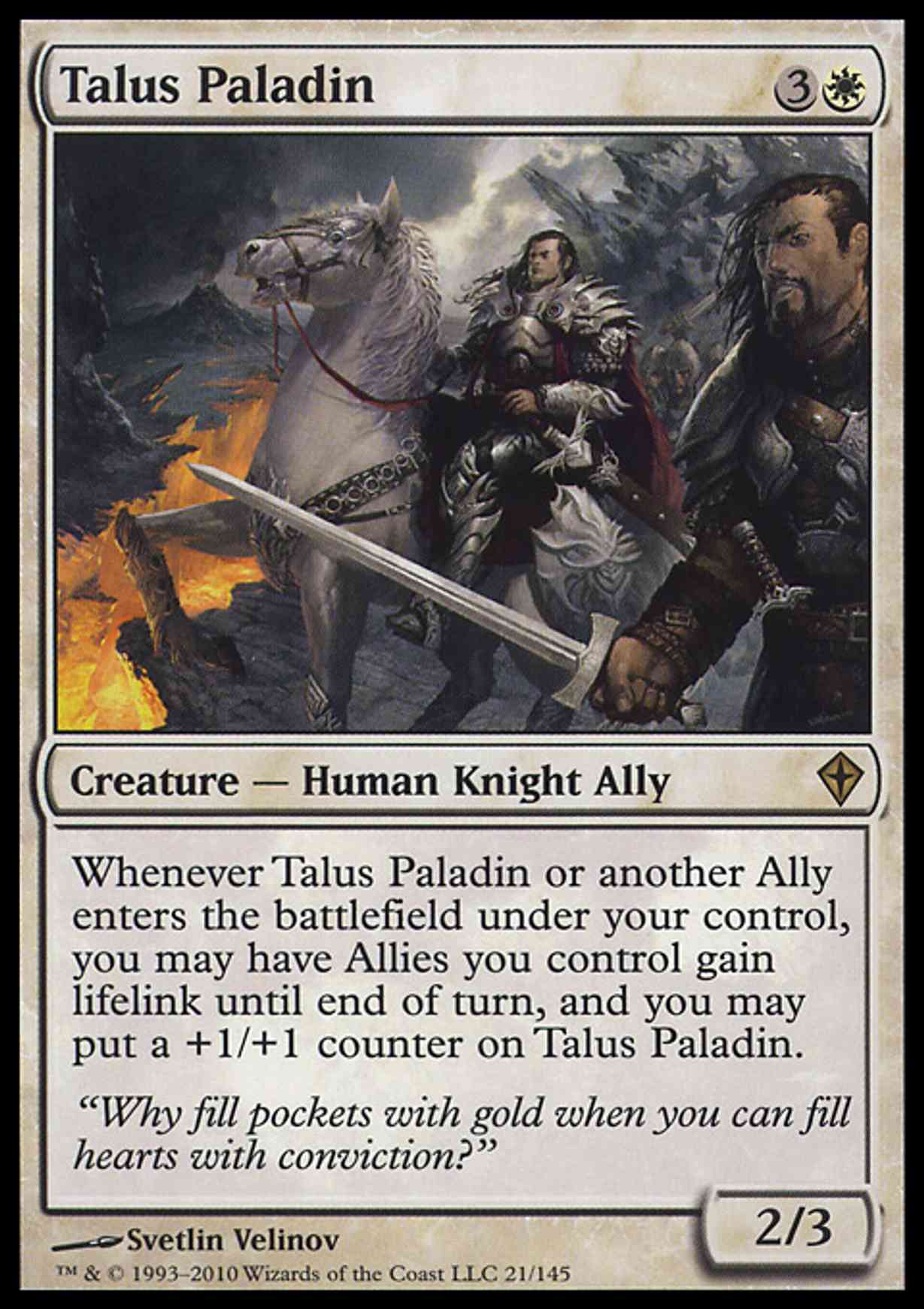 Talus Paladin magic card front