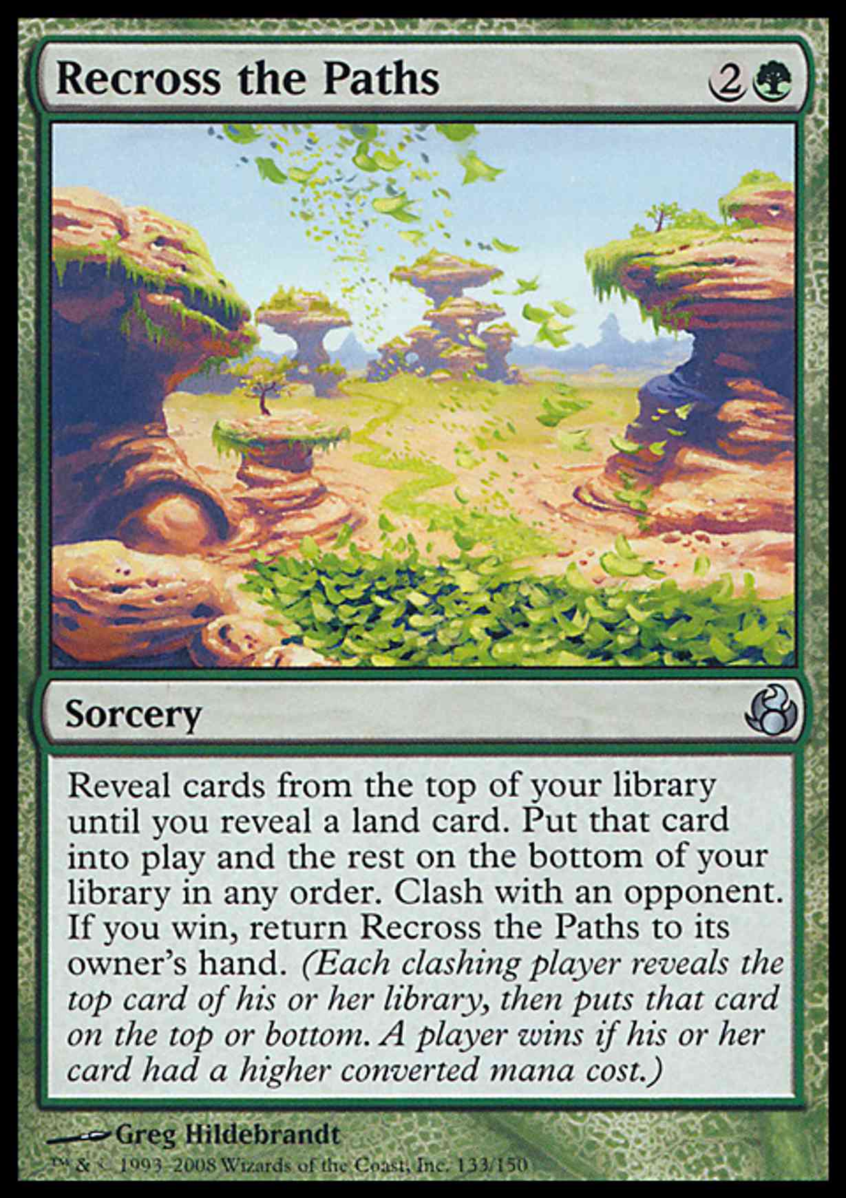 Recross the Paths magic card front