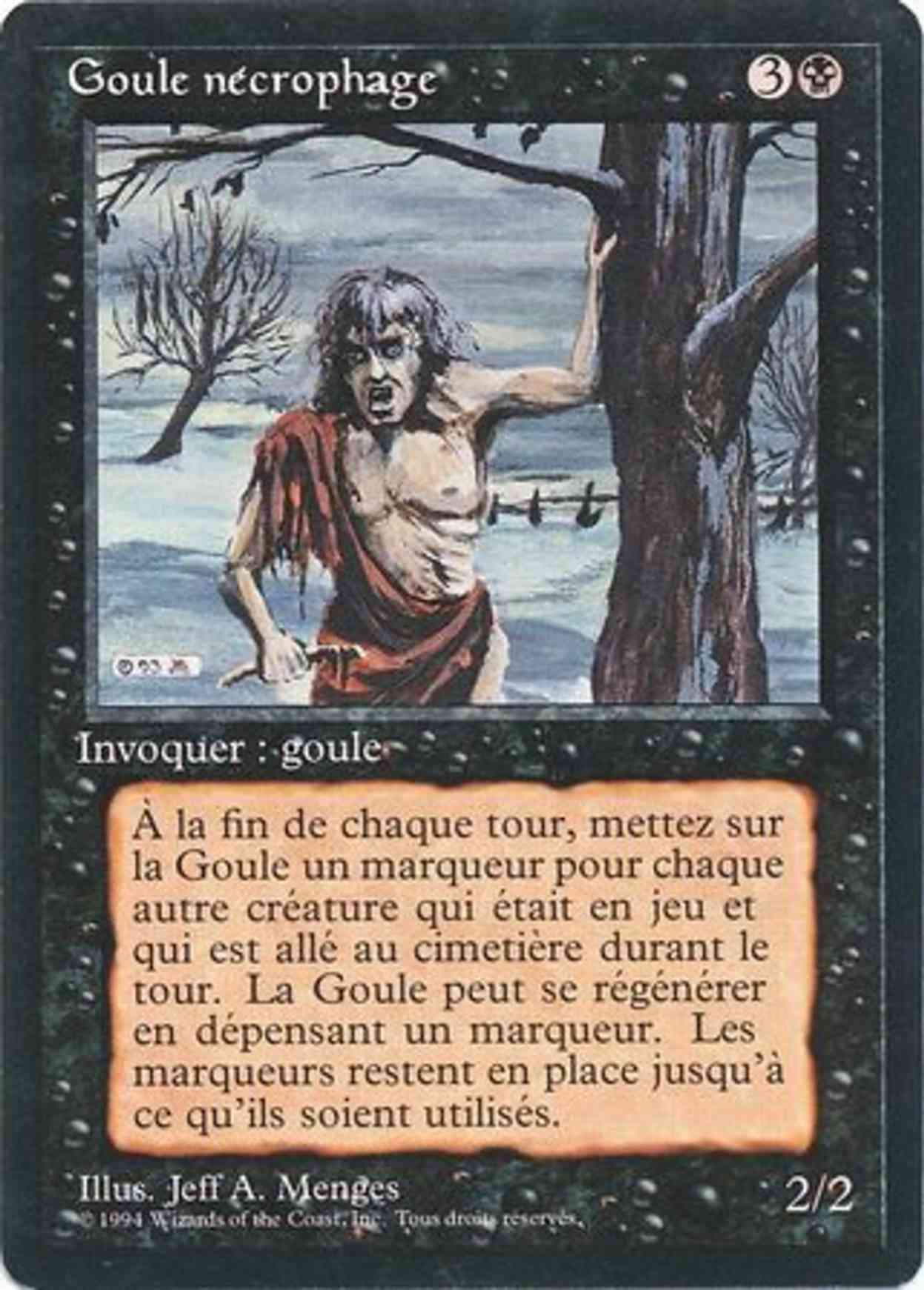 Scavenging Ghoul magic card front