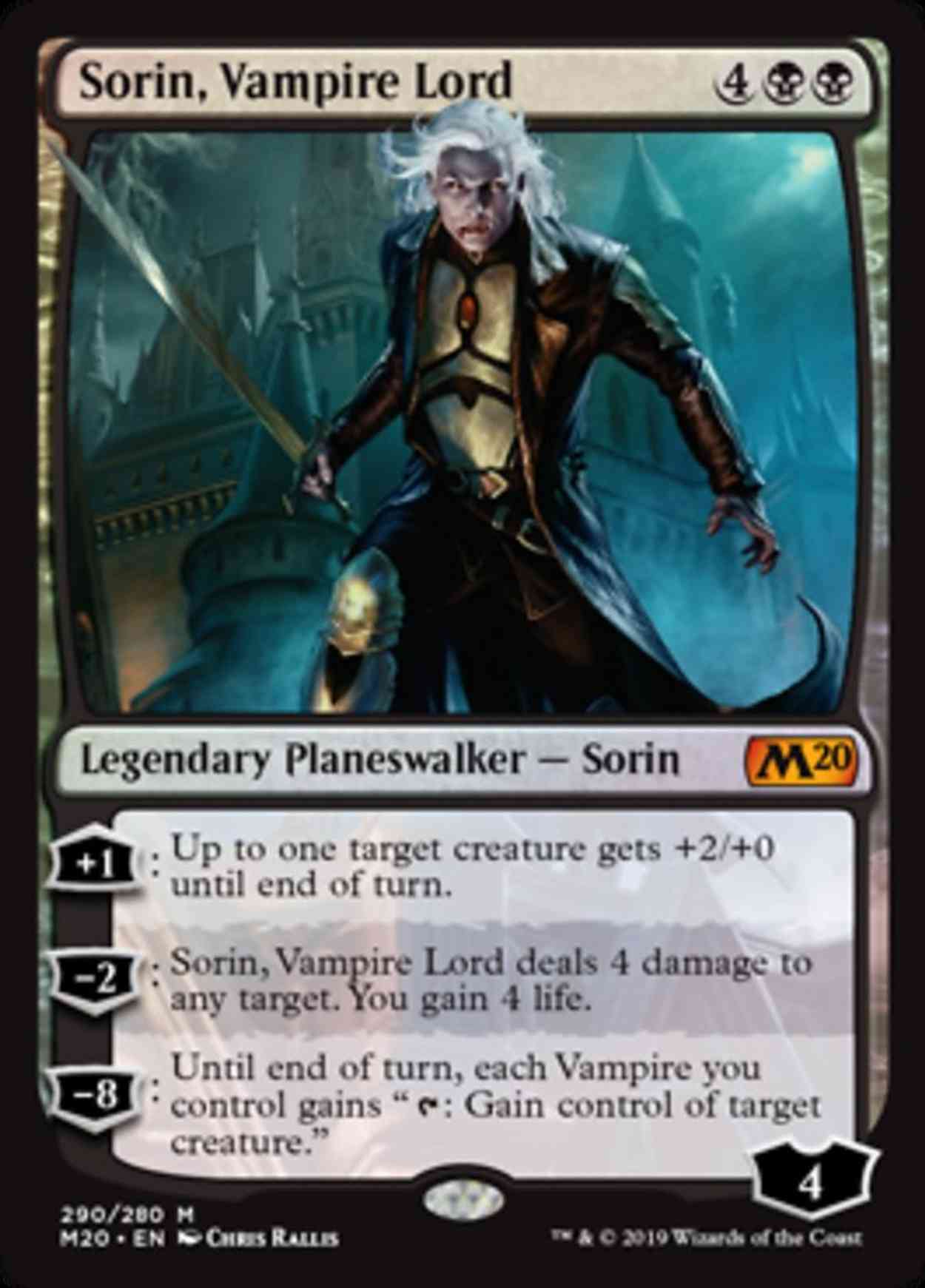 Sorin, Vampire Lord magic card front