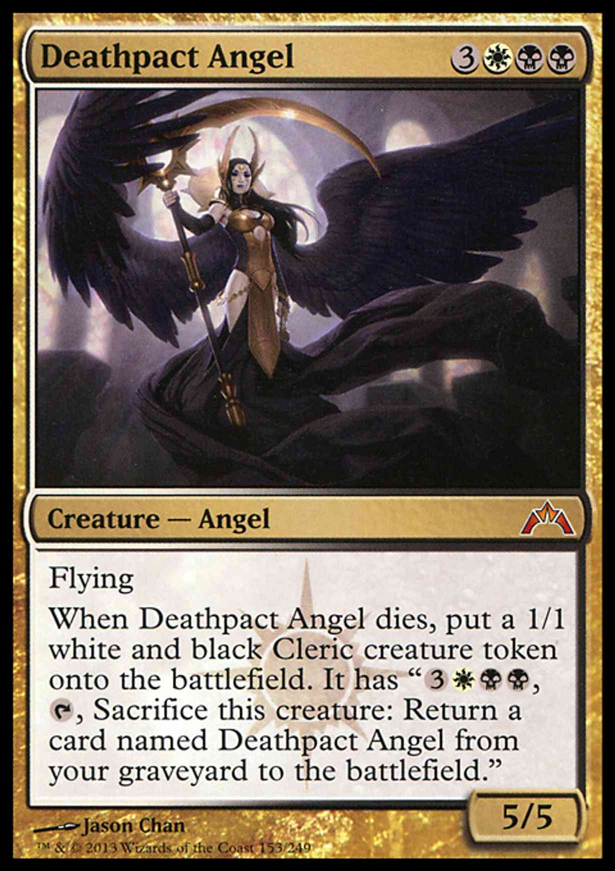 Deathpact Angel magic card front