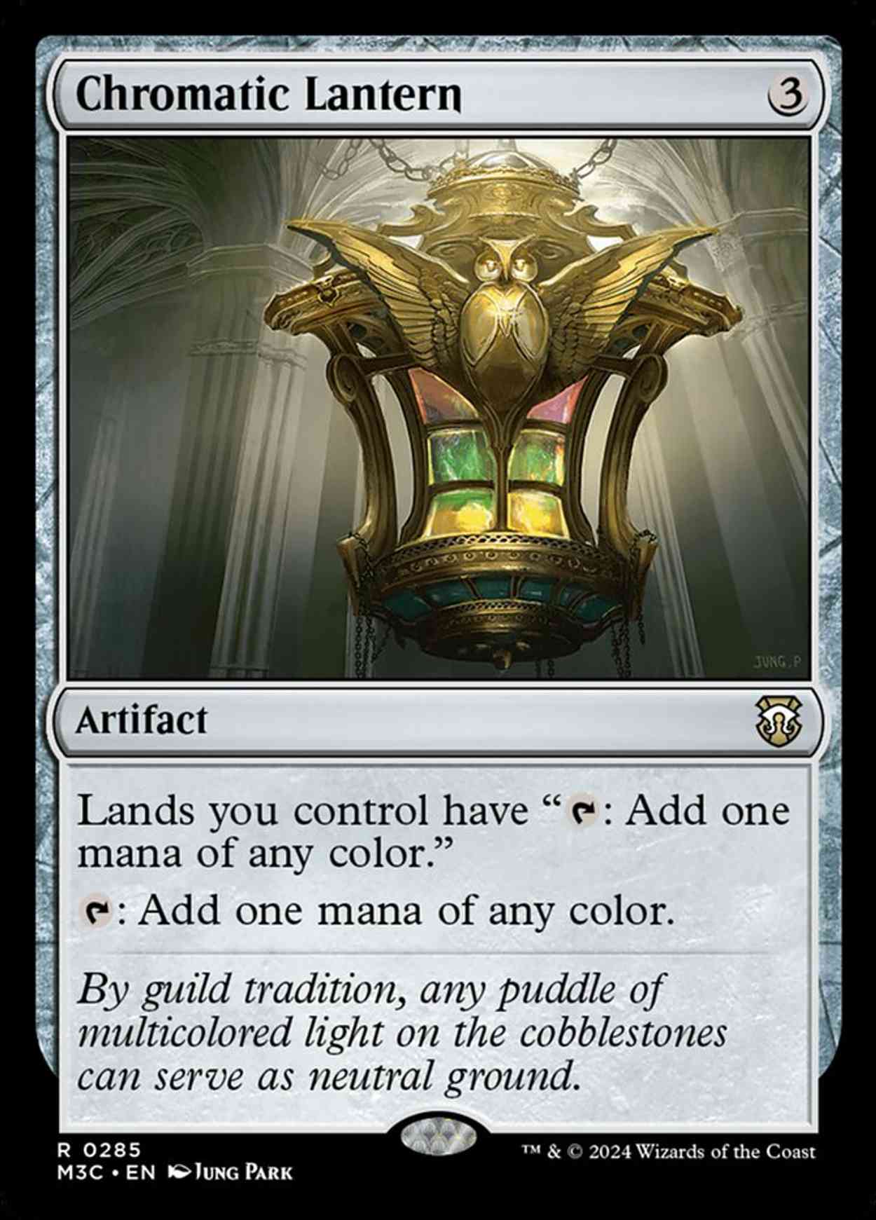 Chromatic Lantern magic card front