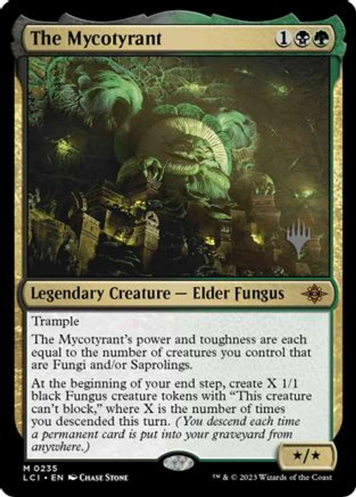 The Mycotyrant magic card front