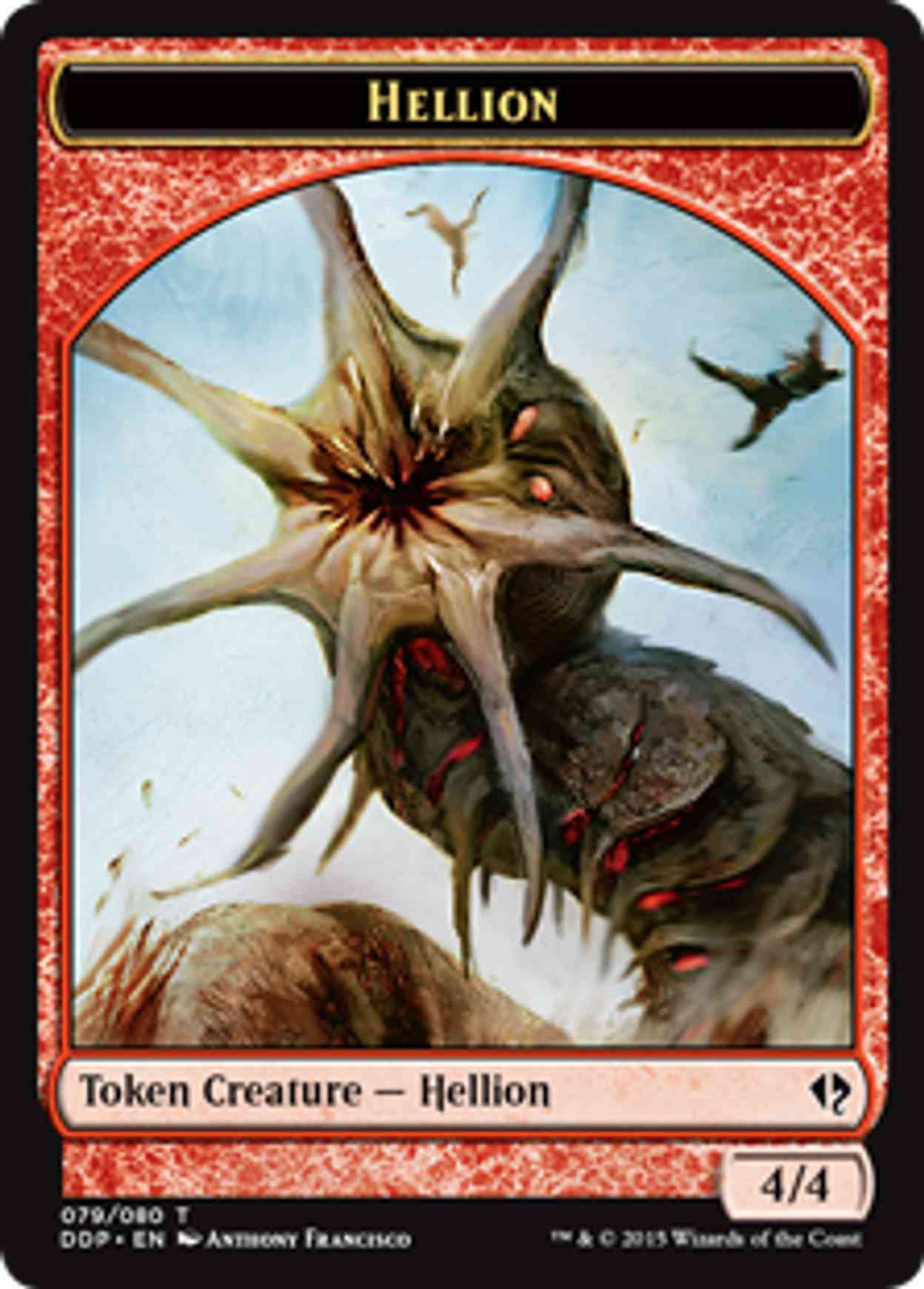 Hellion Token magic card front