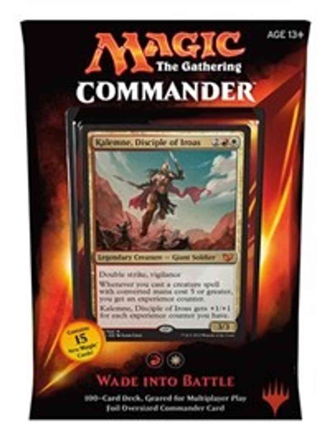 Commander 2015 - Wade into Battle magic card front
