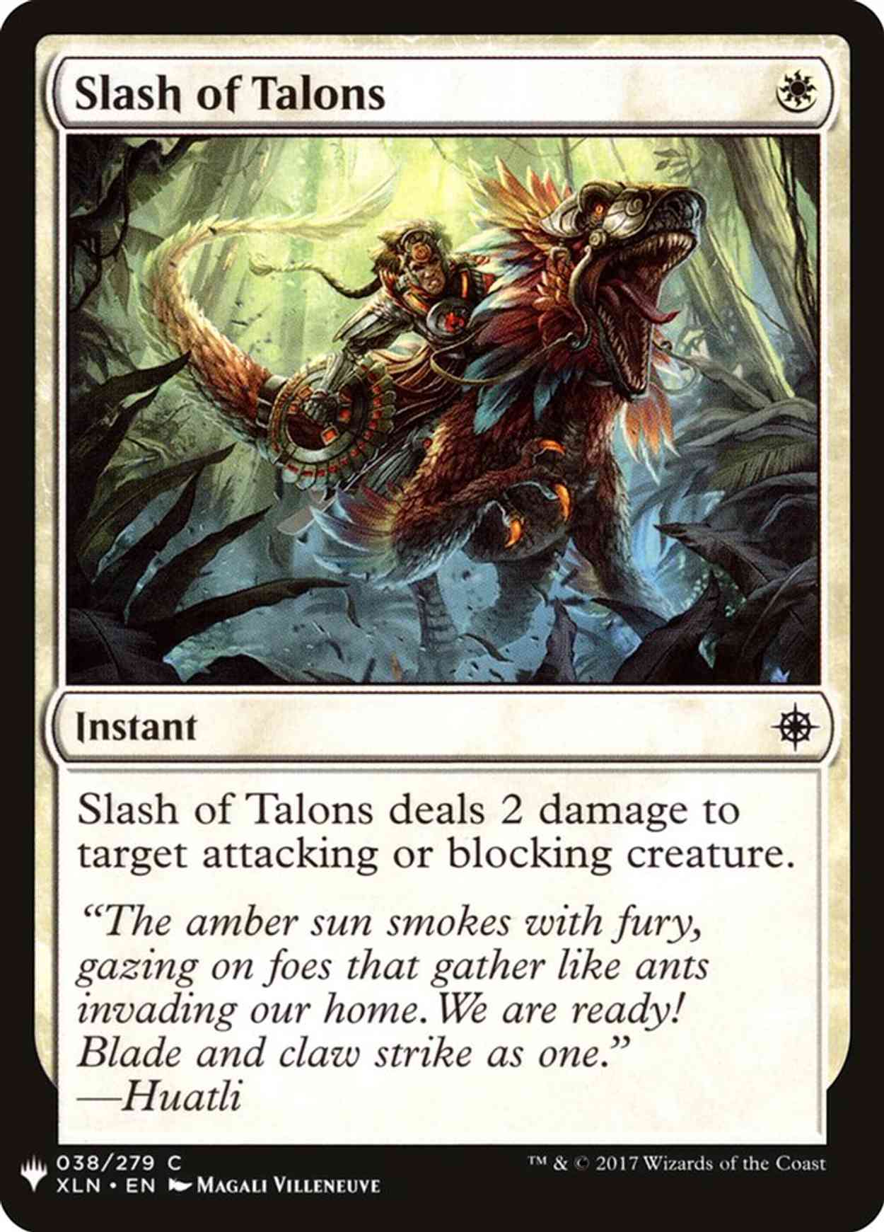 Slash of Talons magic card front