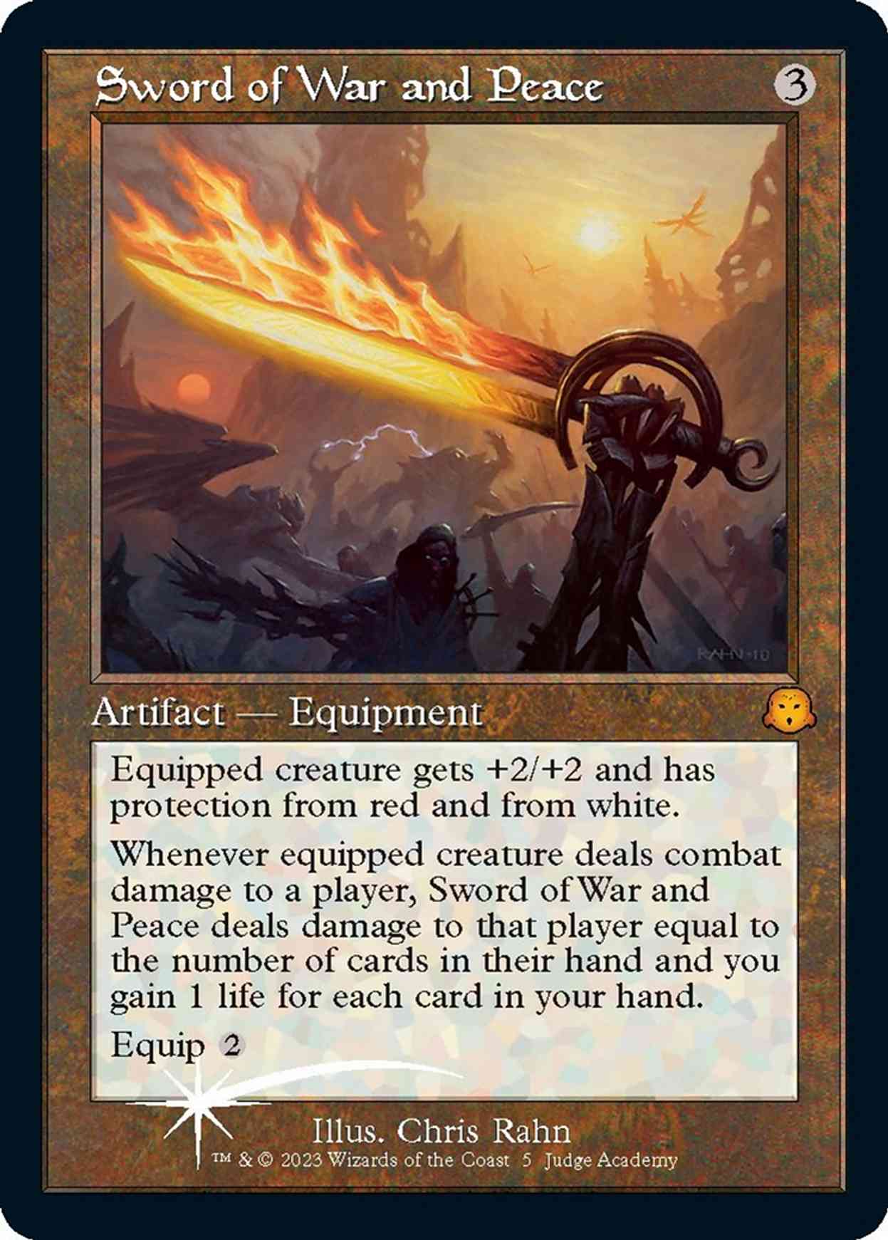 Sword of War and Peace magic card front