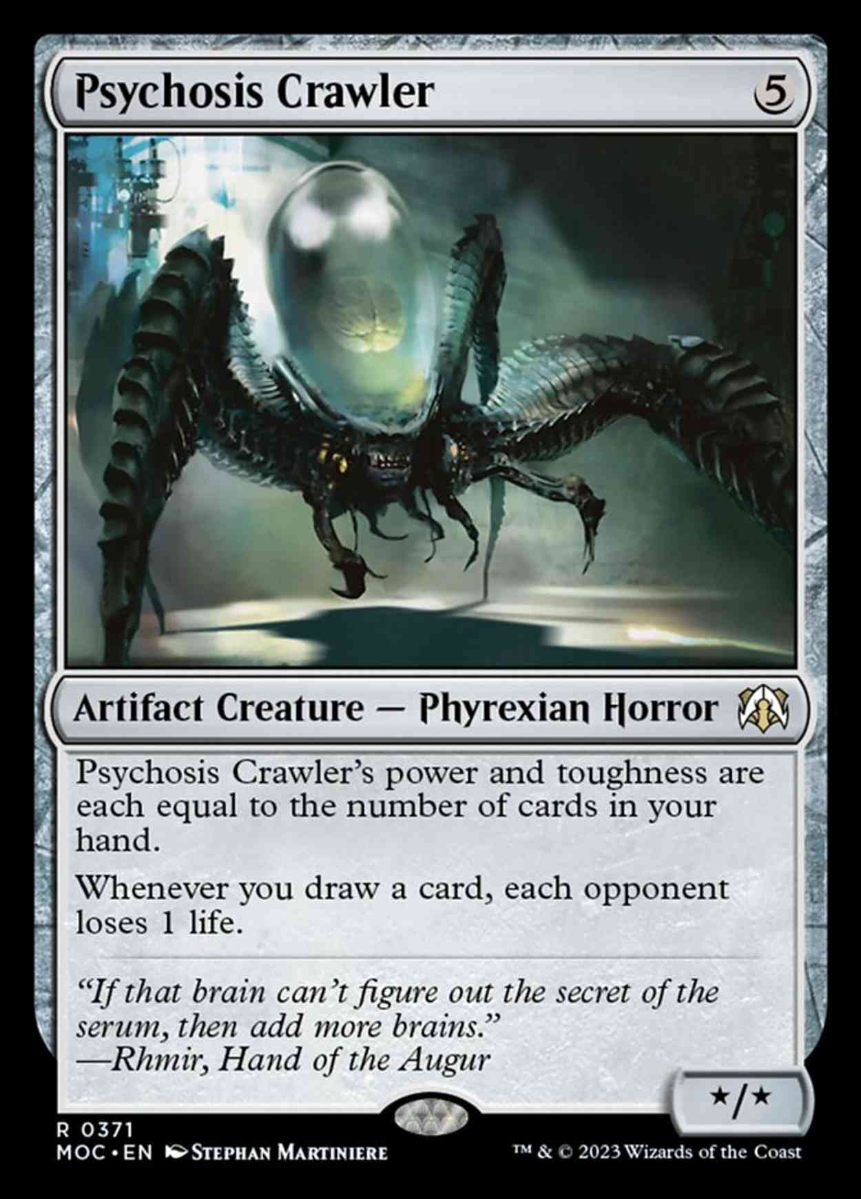 Psychosis Crawler magic card front