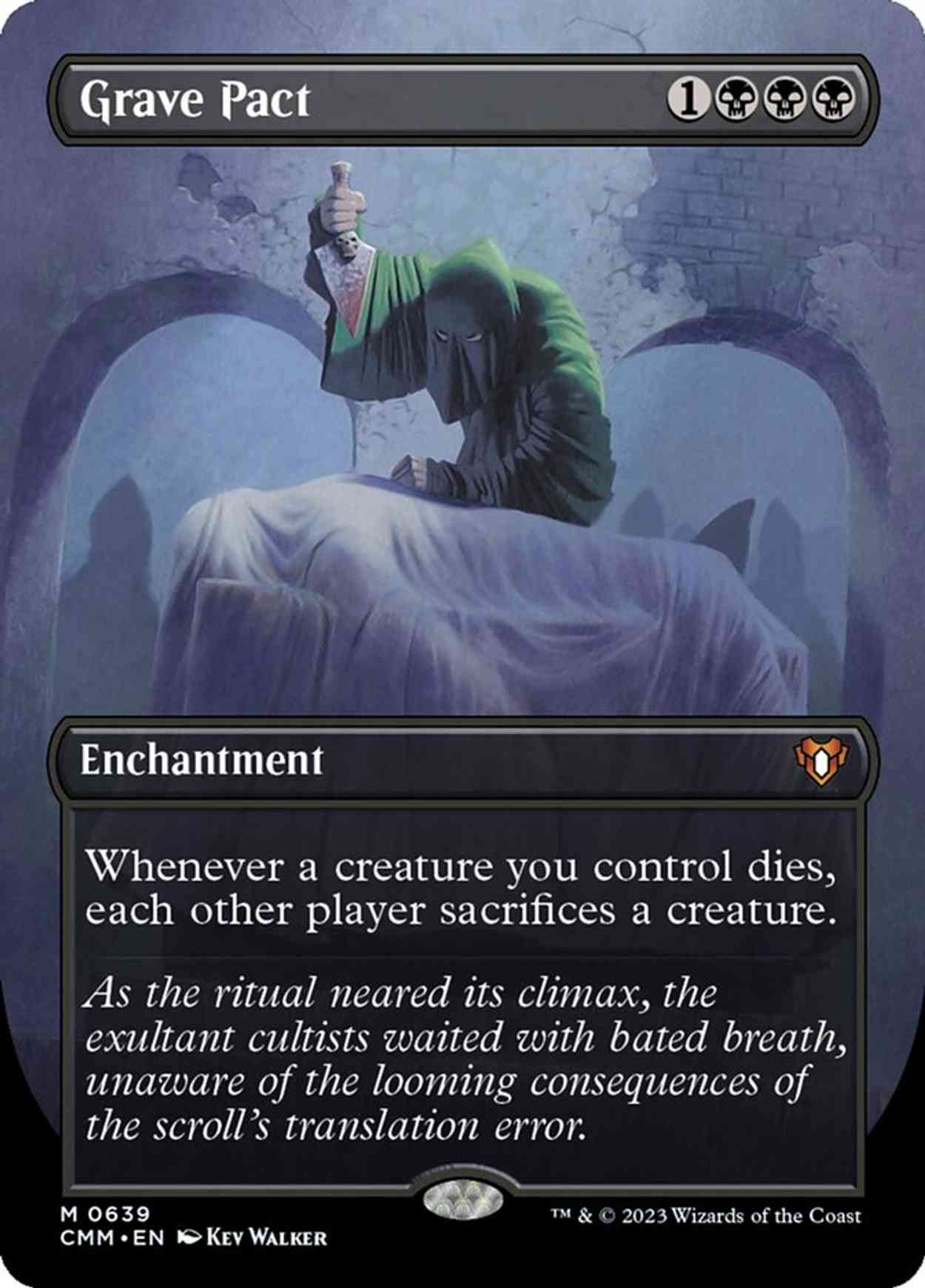 Grave Pact (Borderless) magic card front