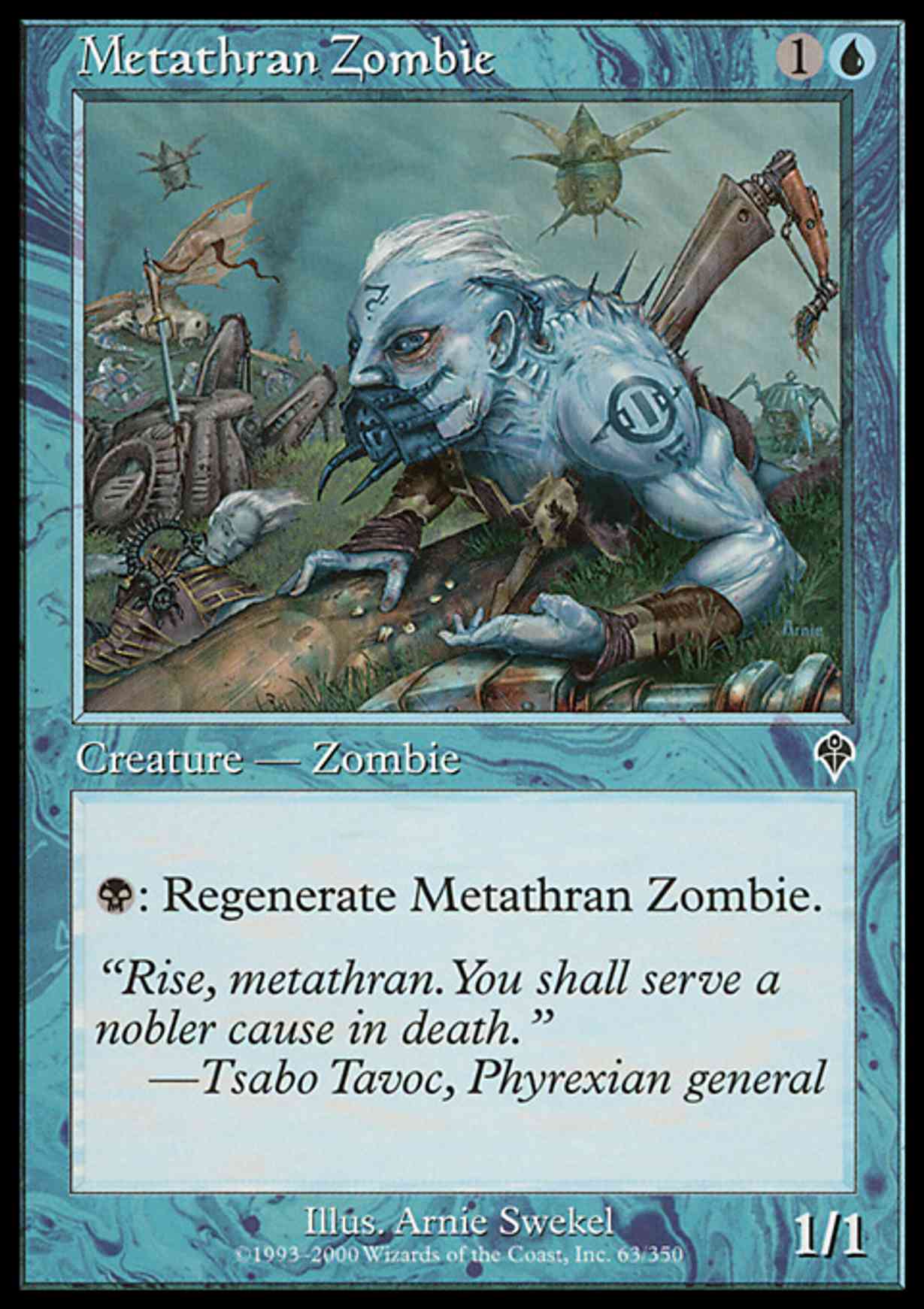 Metathran Zombie magic card front